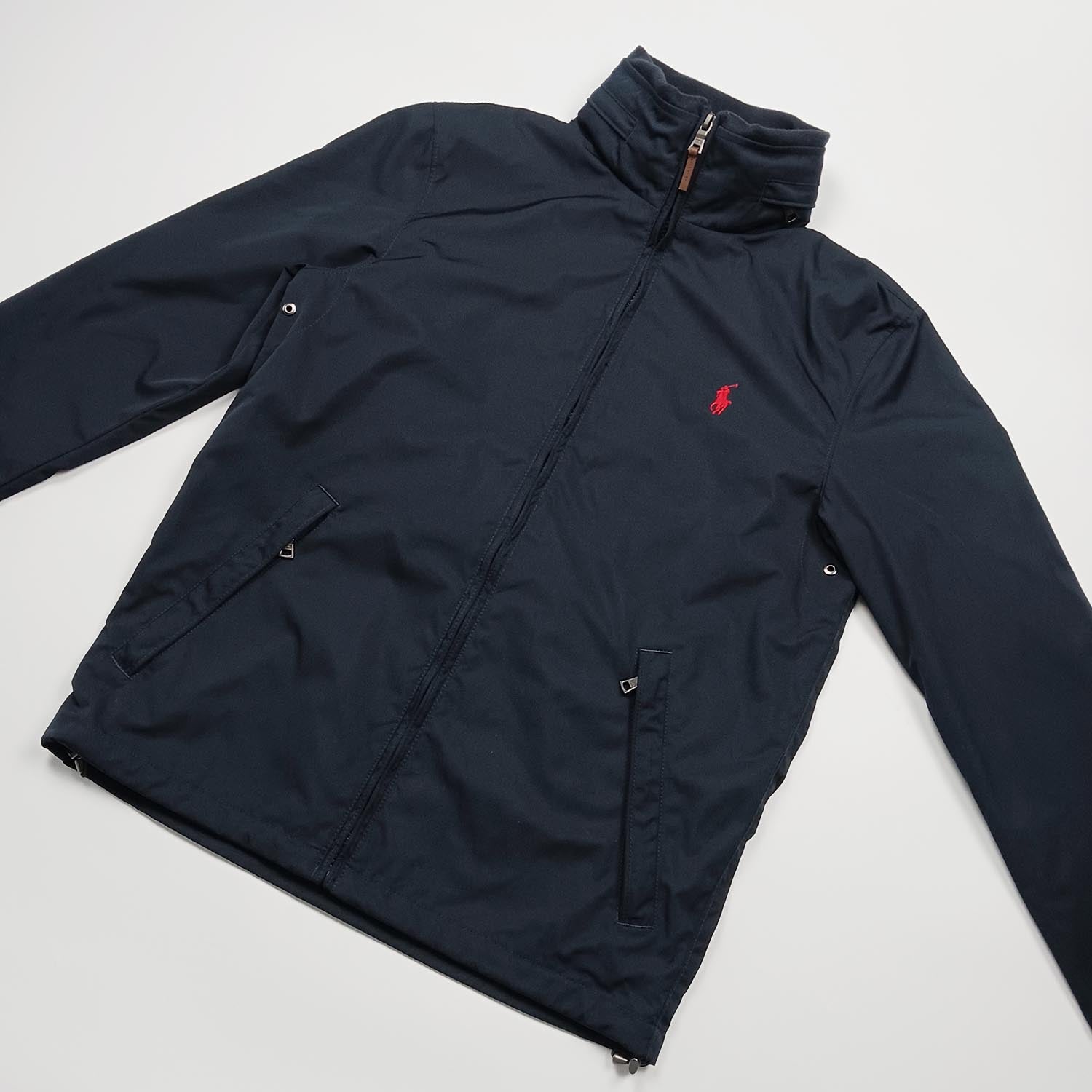 POLO ラルフローレン ナイロンジャケット ネイビー XSサイズ ユニセックス 美品