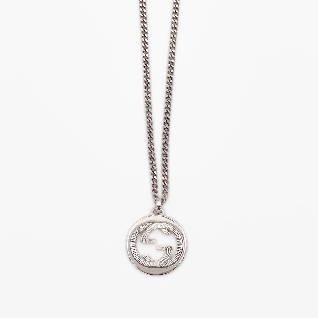 GUCCI グッチ インターロッキング GG チェーン ネックレス SV925