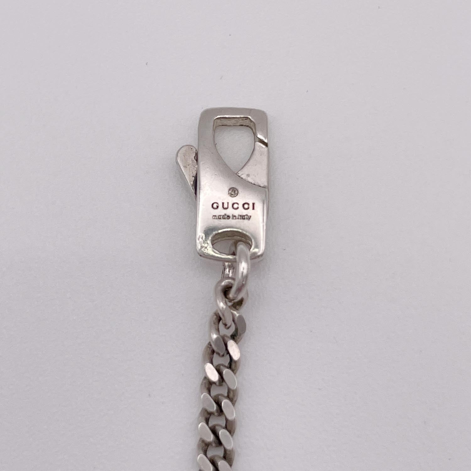GUCCI グッチ インターロッキング GG チェーン ネックレス SV925