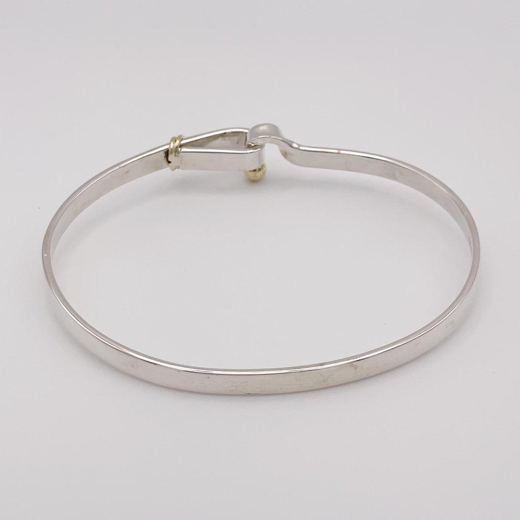 新品仕上済 Tiffany＆Co. ティファニー フック＆アイ バングル ブレスレット SV925