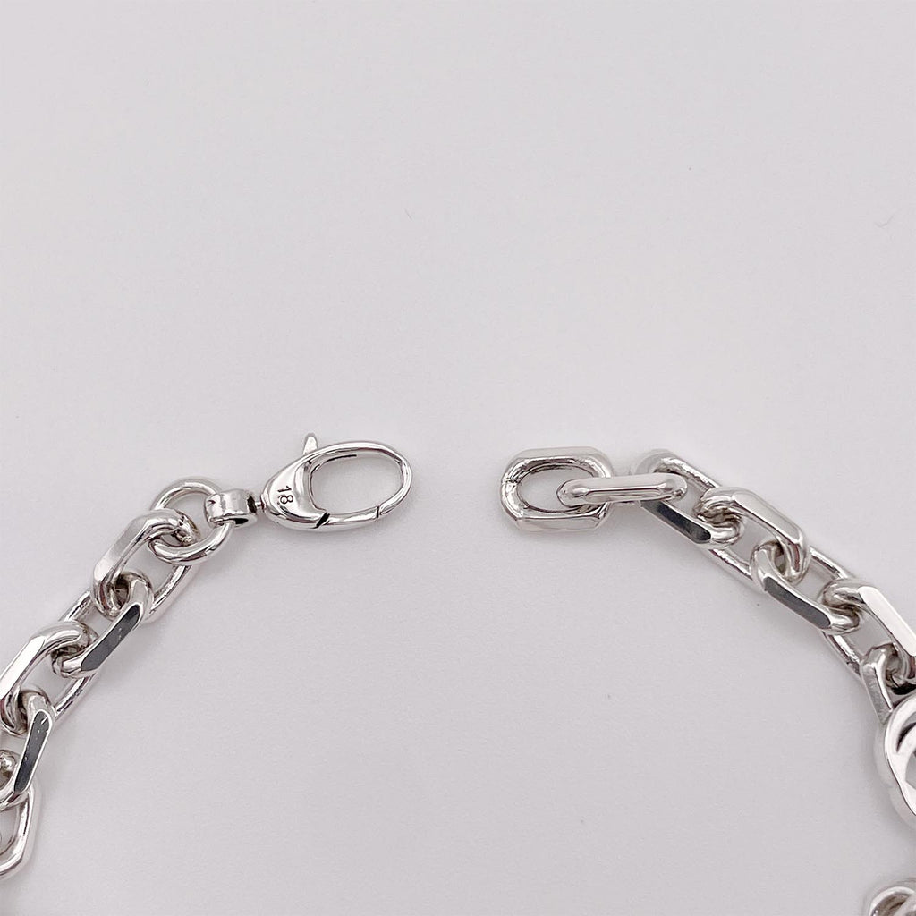新品仕上済 GUCCI グッチ インターロッキング チェーン ブレスレット 925