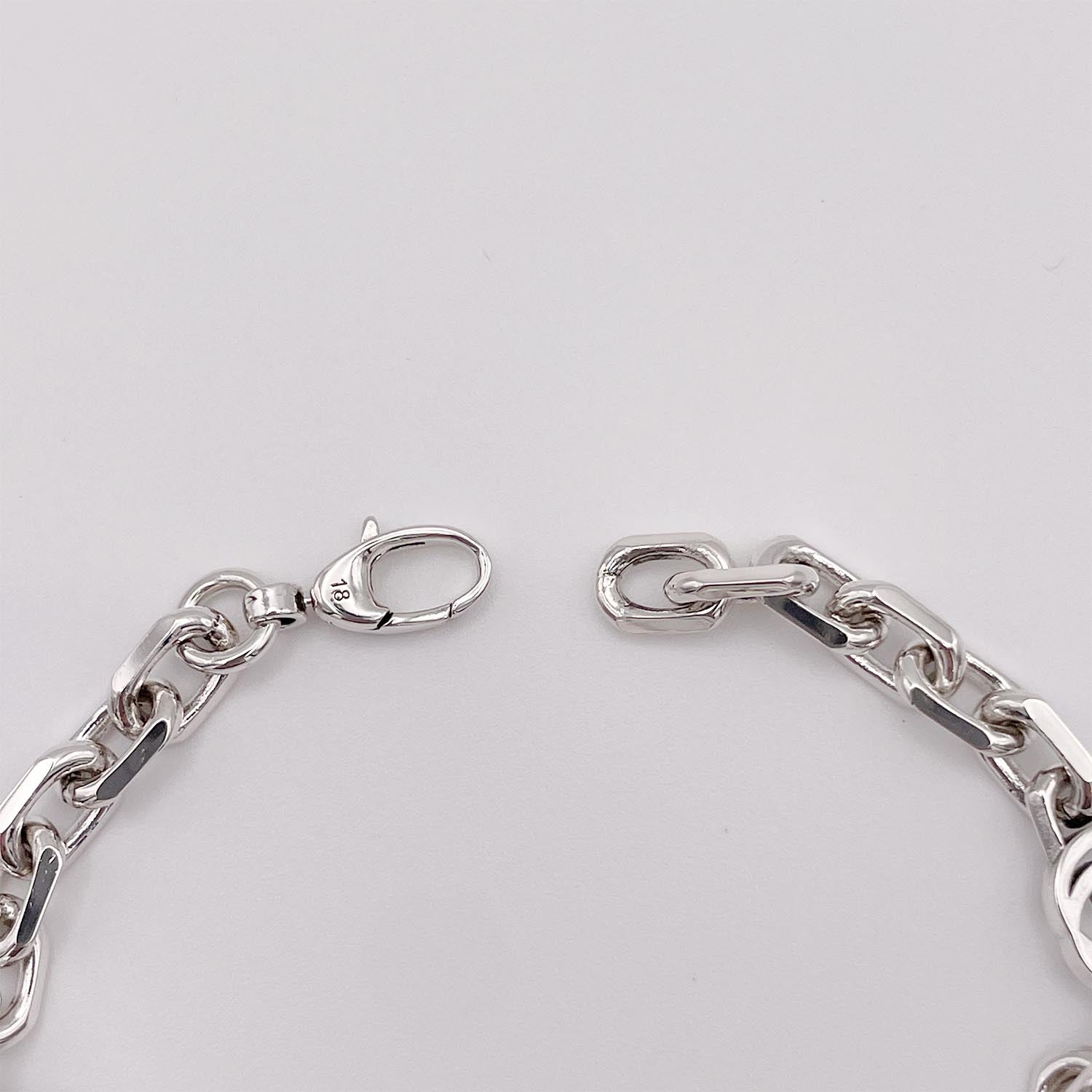 新品仕上済 GUCCI グッチ インターロッキング チェーン ブレスレット 925
