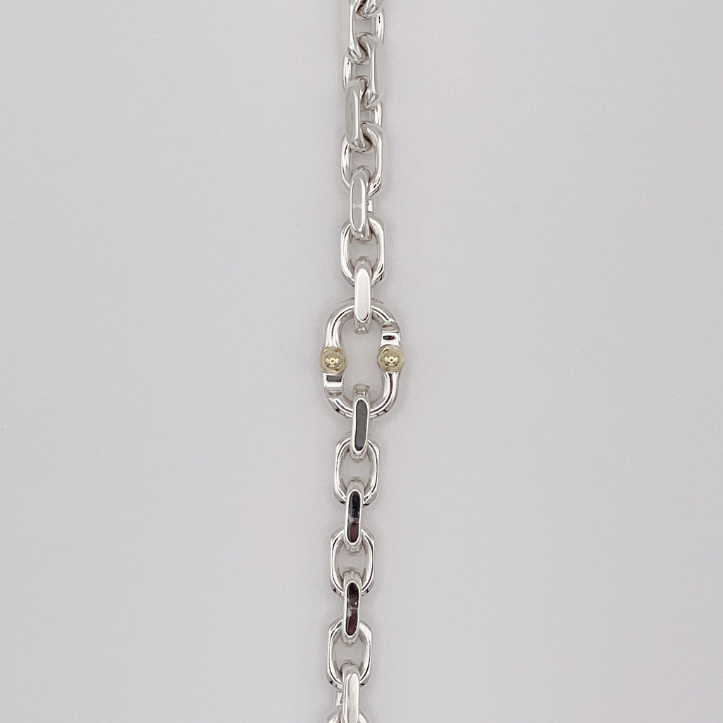 新品仕上済 Tiffany&Co. ティファニー 1837 メイカーズ ナローチェーンブレスレット 925