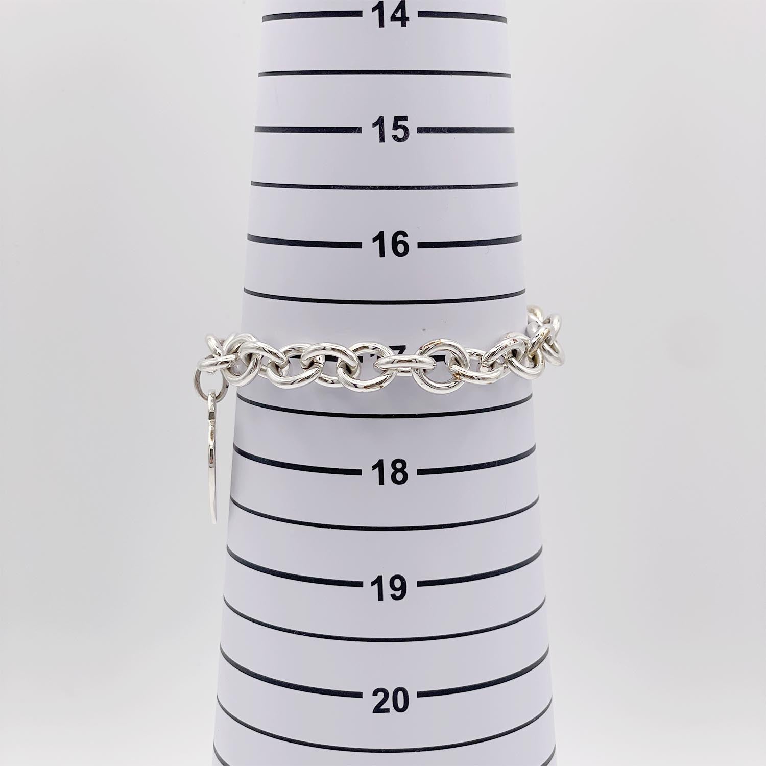 新品仕上済 Tiffany&Co. ティファニー 16.5cm リターントゥハートタグ ブレスレット 925