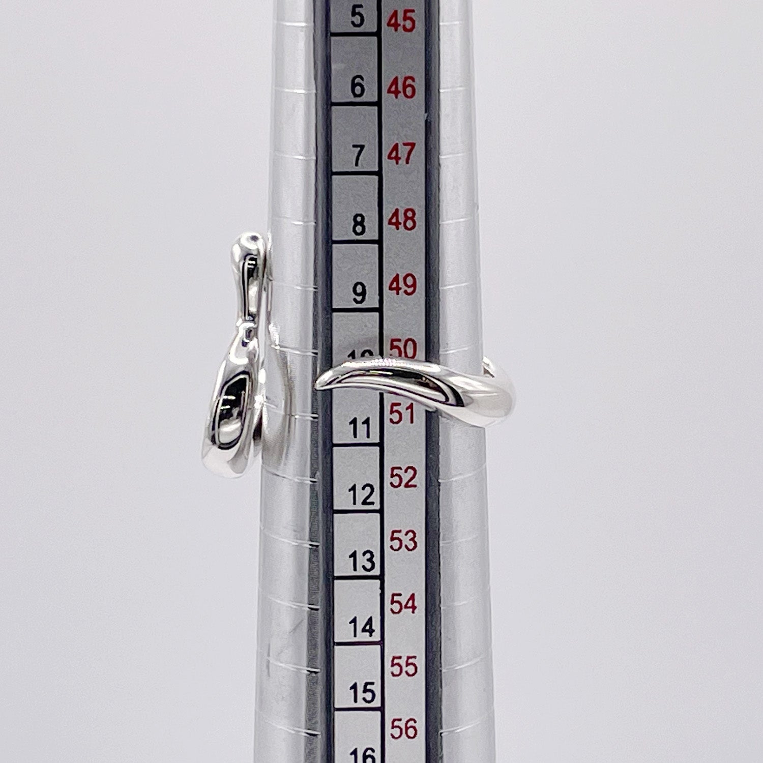 新品仕上済 Tiffany&Co. ティファニー 12号 オープンハート リング 925