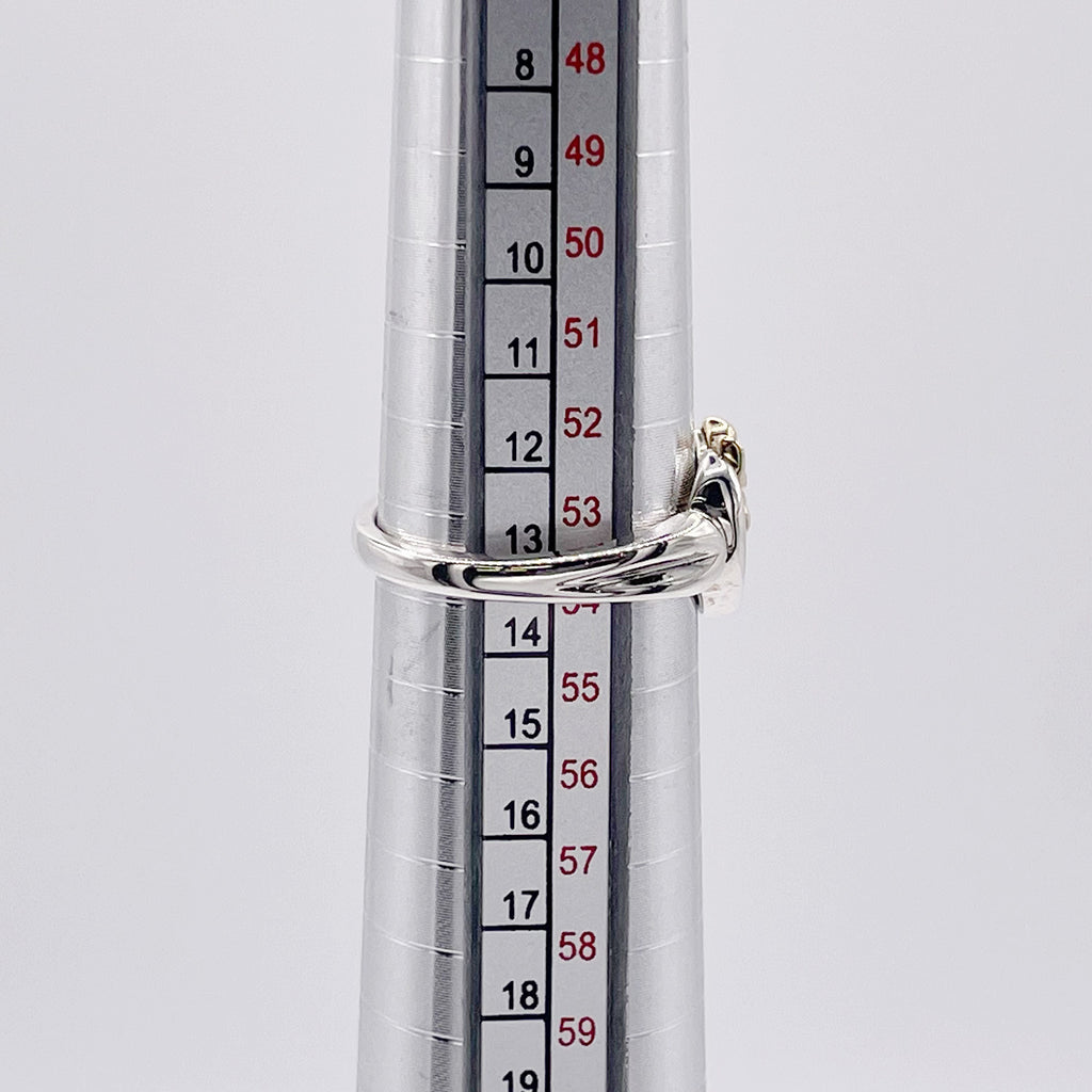 Tiffany&Co. ティファニー 13号 リボン ハート リング 925 750