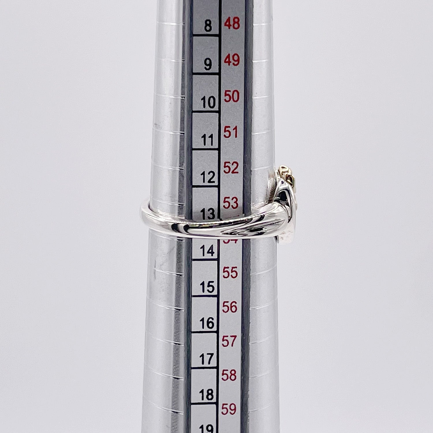 Tiffany&Co. ティファニー 13号 リボン ハート リング 925 750