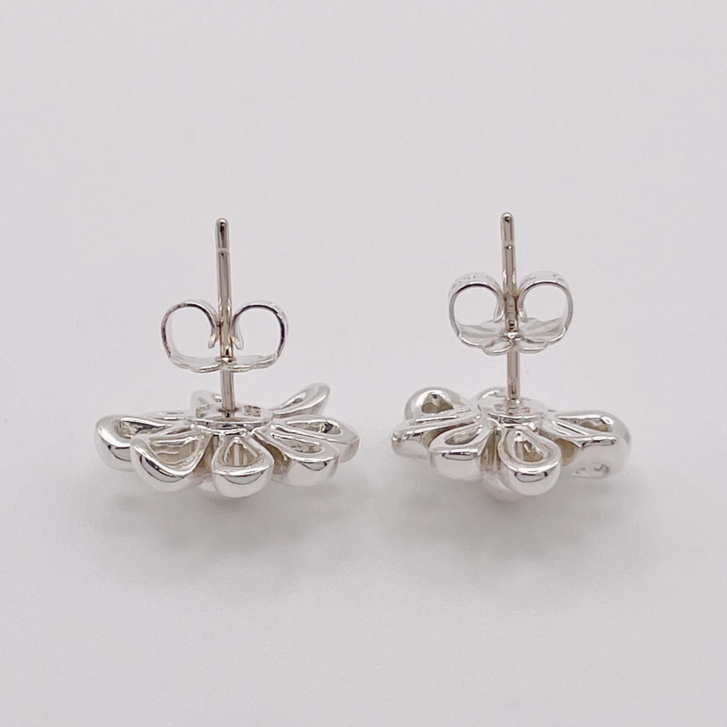 新品仕上済 Tiffany&Co. ティファニー デイジー フラワー ピアス SV925