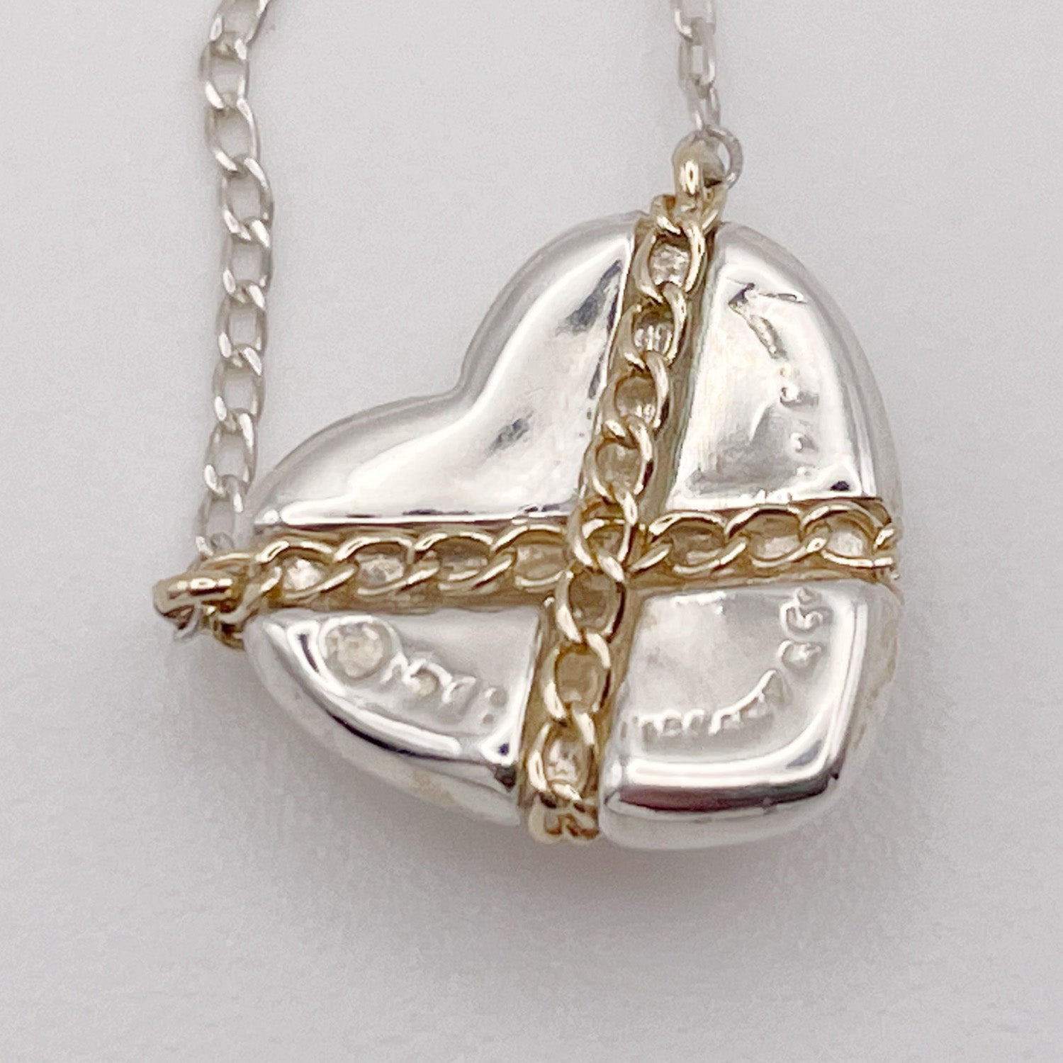 新品仕上済 Tiffany&Co. ティファニー クロスハート ネックレス 925 750
