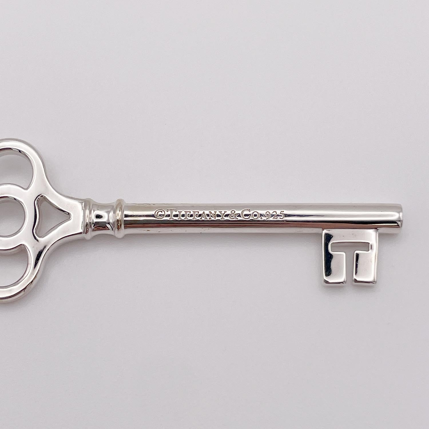 新品仕上済 Tiffany&Co. ティファニー クラウンキー ネックレス SV925