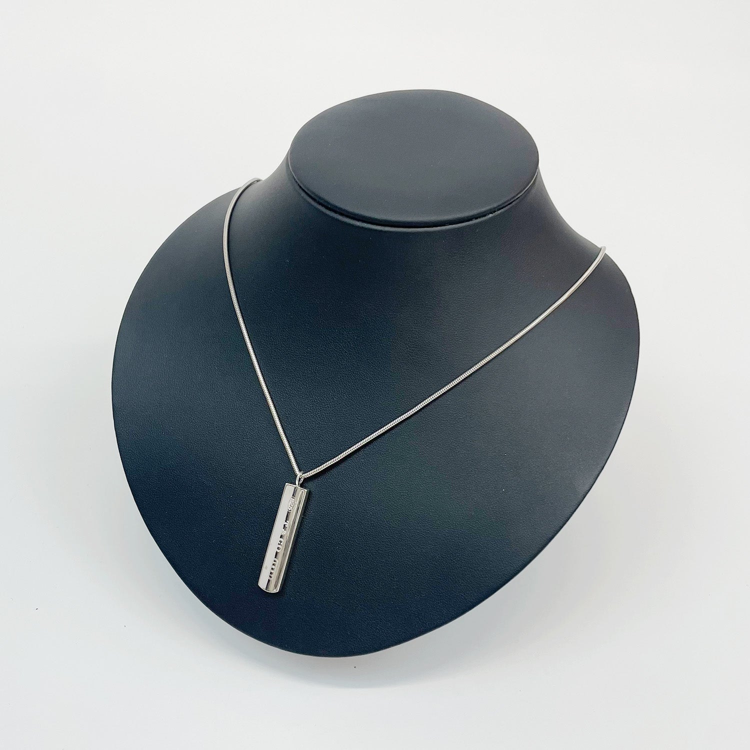 新品仕上済 Tiffany&Co. ティファニー 1837 バー ネックレス ペンダント