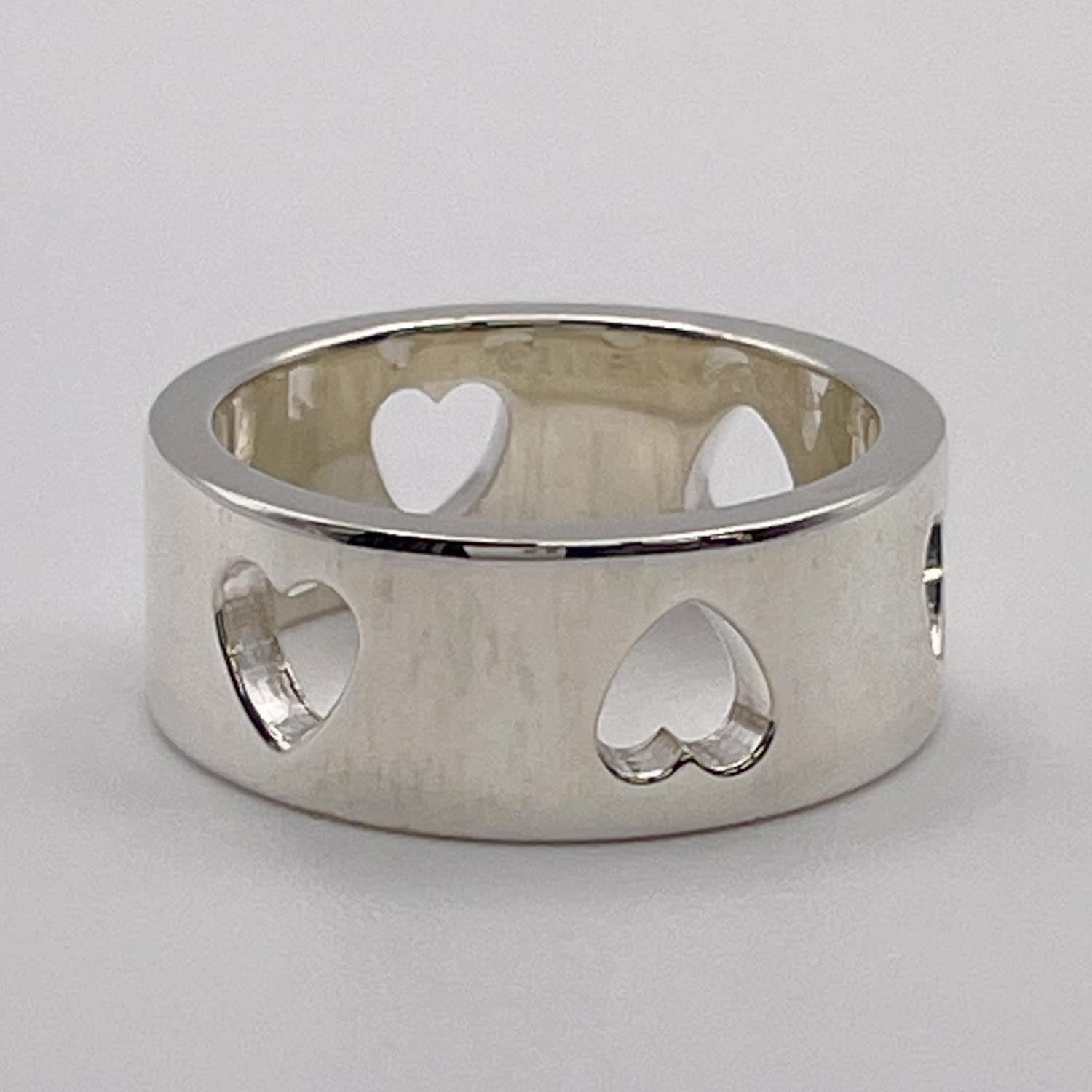 Tiffany&Co. ティファニー 13号 ハートリング 型ぬき