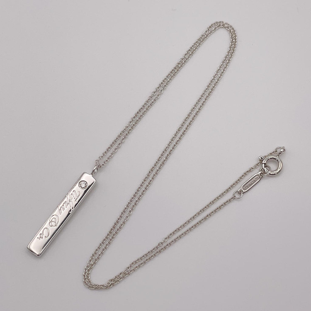新品仕上済 Tiffany&Co. ティファニー ノーツバー 1PD ネックレス 925