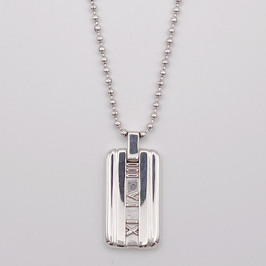 新品仕上済 Tiffany＆Co. ティファニー アトラスIDネックレス 925 20.5g