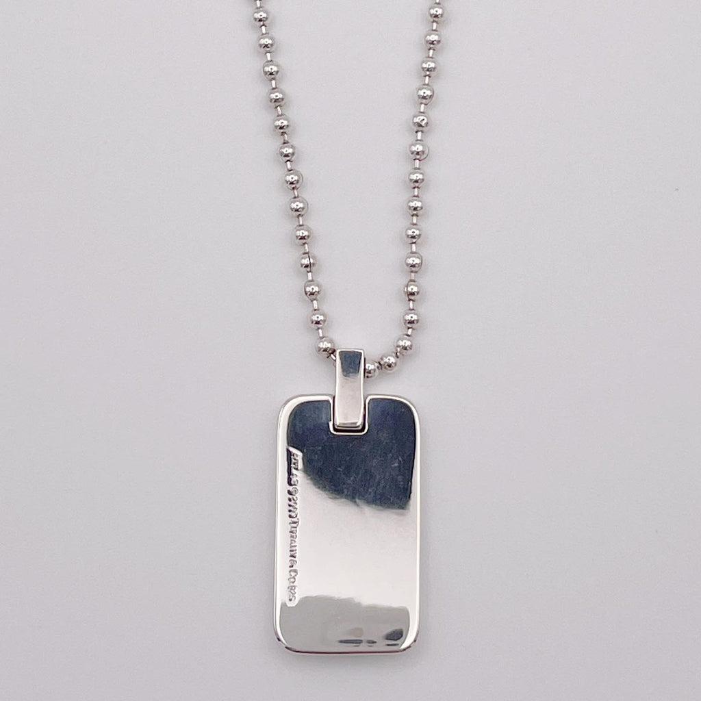 新品仕上済 Tiffany＆Co. ティファニー アトラスIDネックレス 925 20.5g