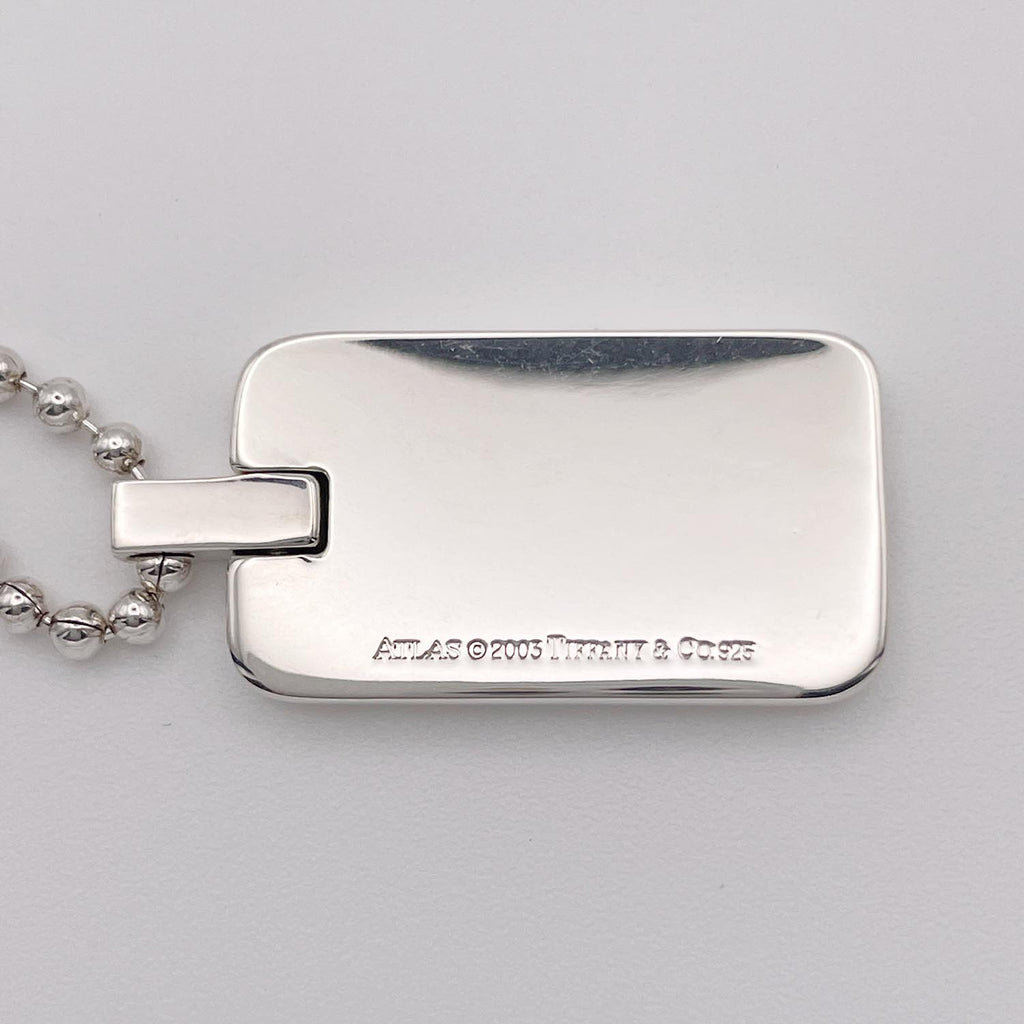 新品仕上済 Tiffany＆Co. ティファニー アトラスIDネックレス 925 20.5g