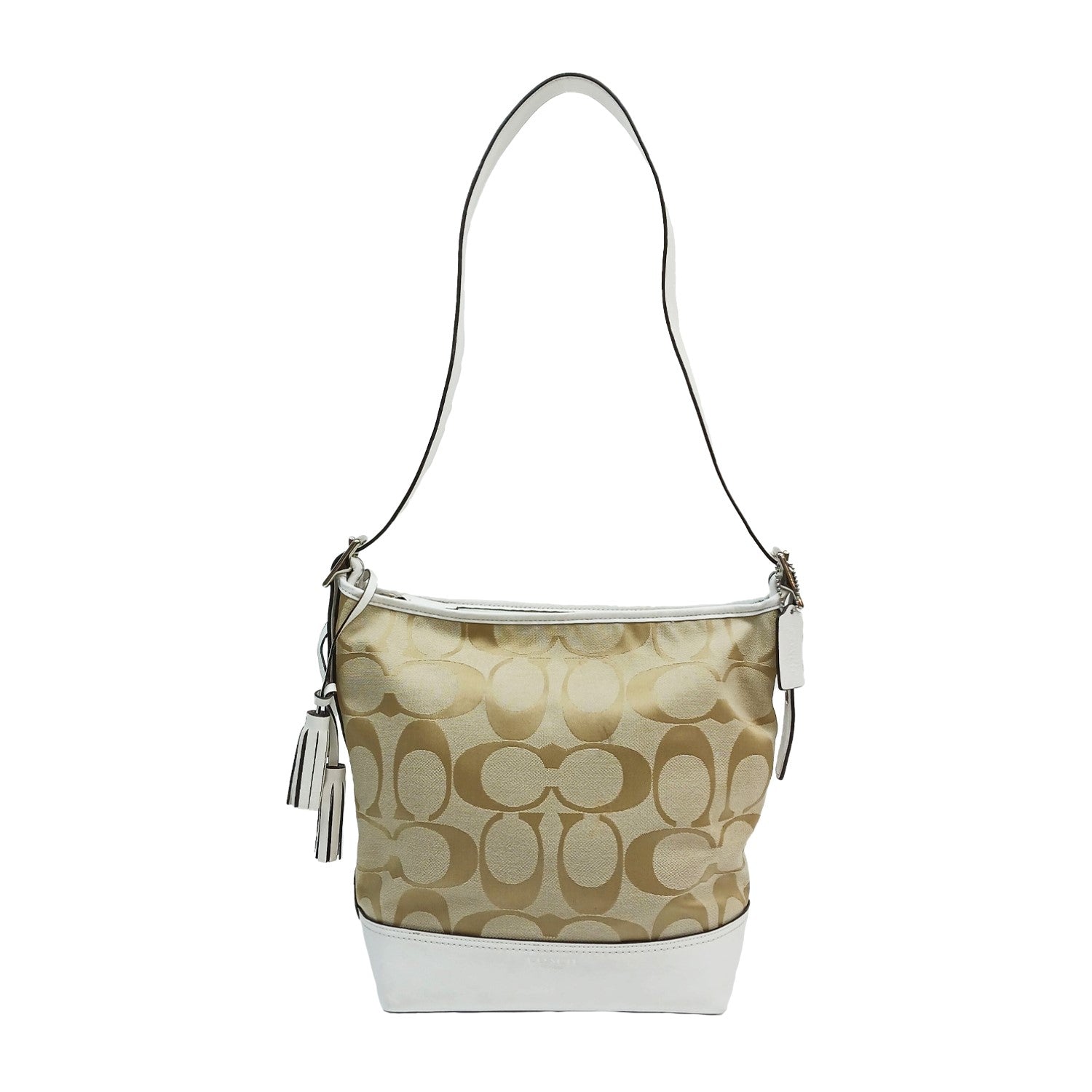 COACH コーチ ショルダーバッグ シグネチャー キャンバス×レザー
