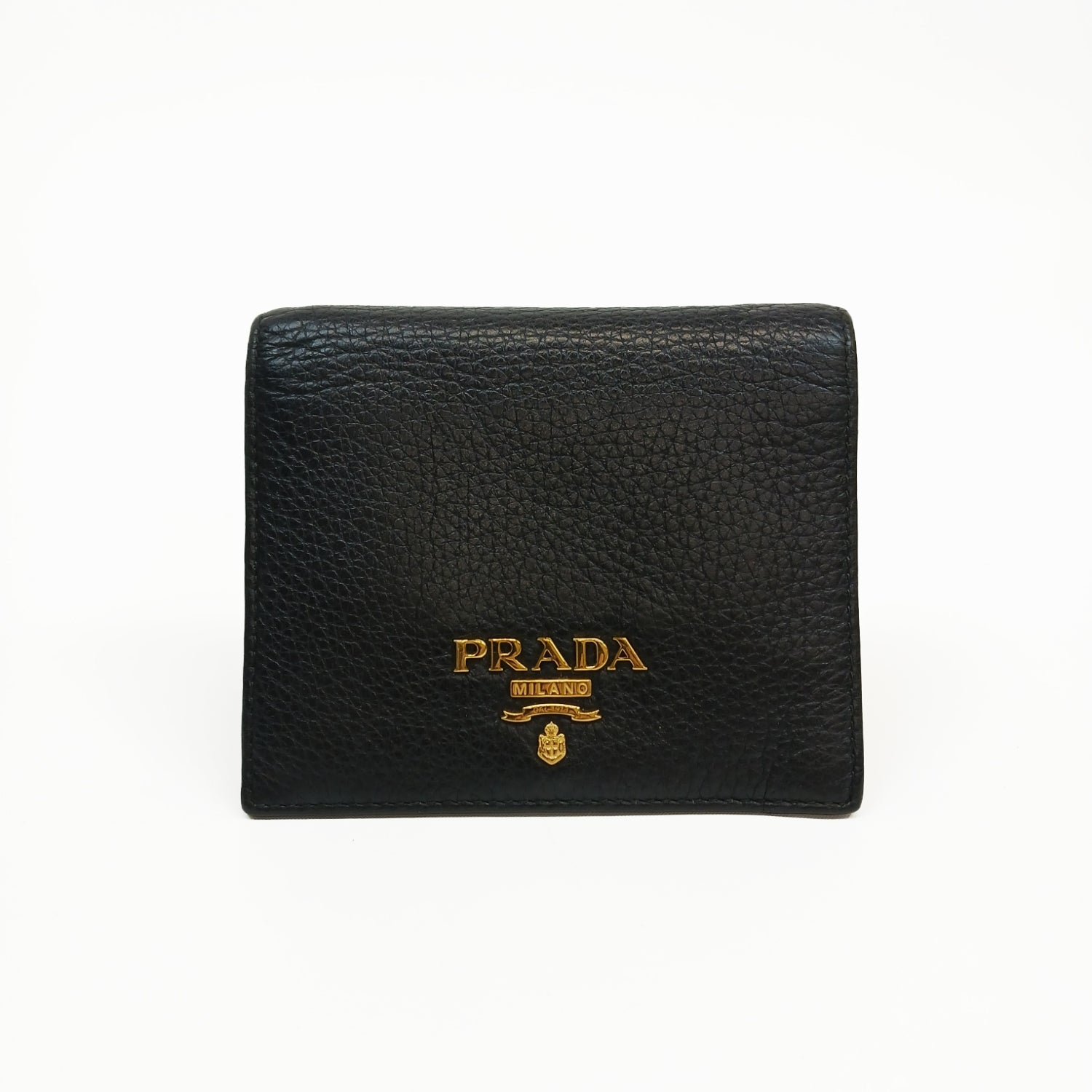 PRADA プラダ レザー財布 ブラック