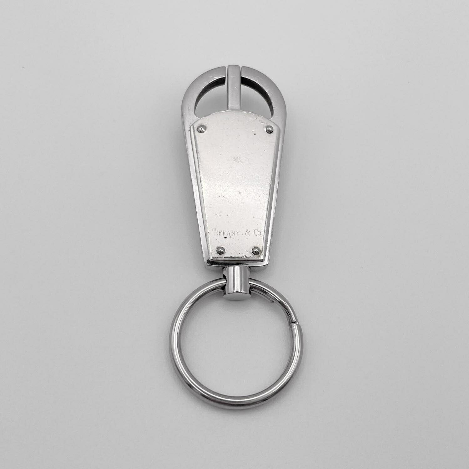 Tiffany&Co. ティファニー 1837メイカーズバレット キーリング キーホルダー
