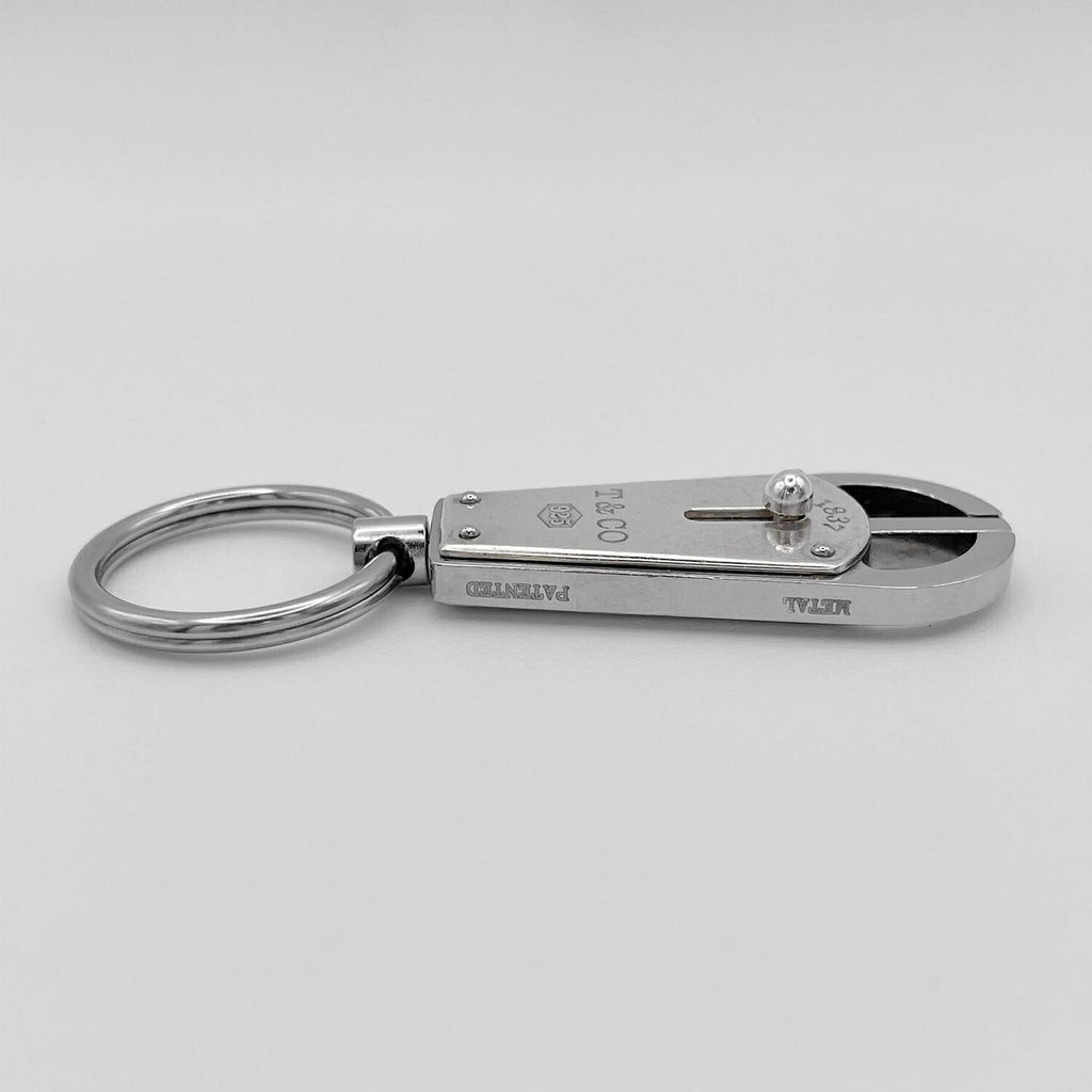 Tiffany&Co. ティファニー 1837メイカーズバレット キーリング キーホルダー