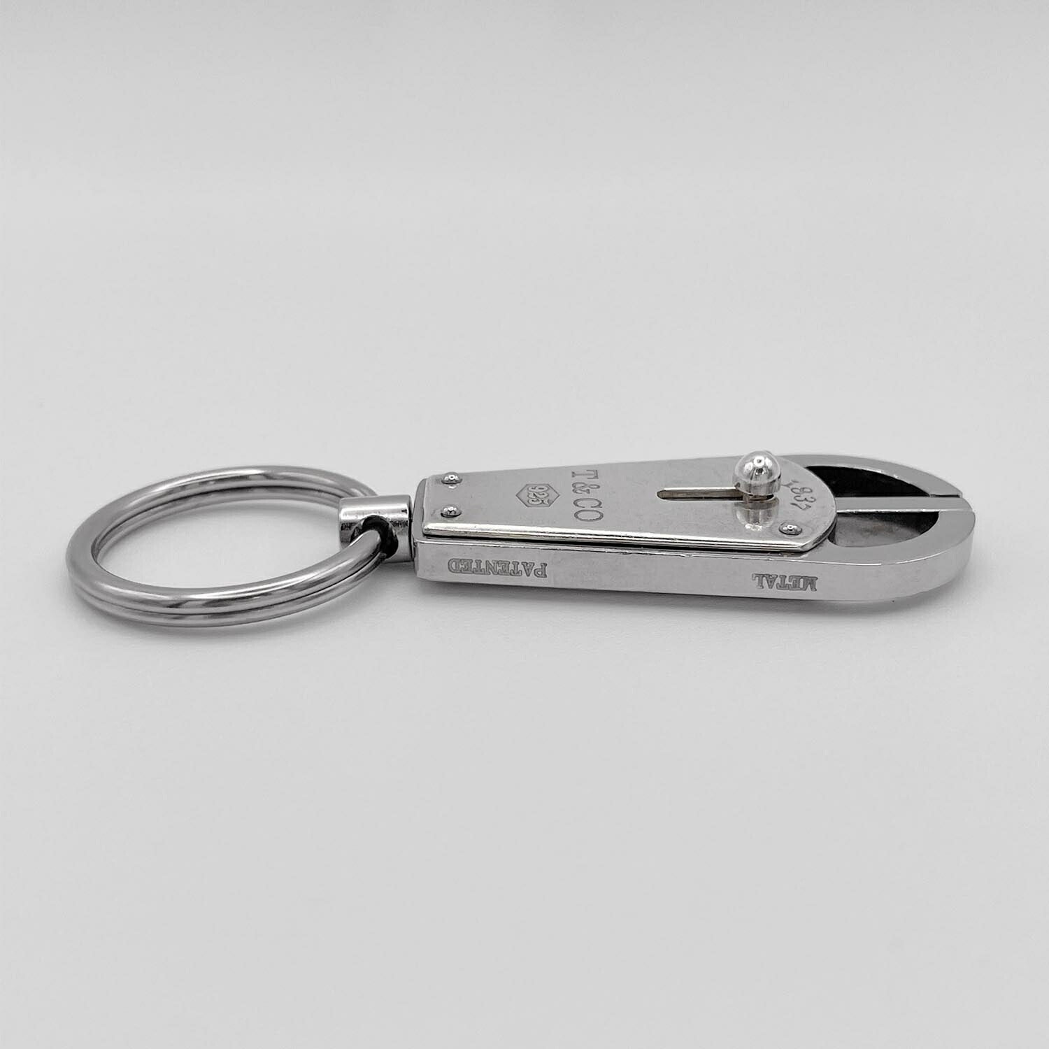 Tiffany&Co. ティファニー 1837メイカーズバレット キーリング キーホルダー