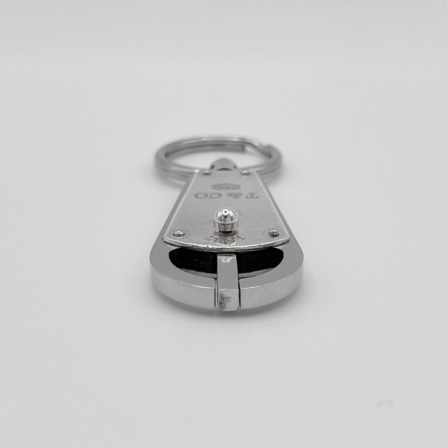 Tiffany&Co. ティファニー 1837メイカーズバレット キーリング キーホルダー