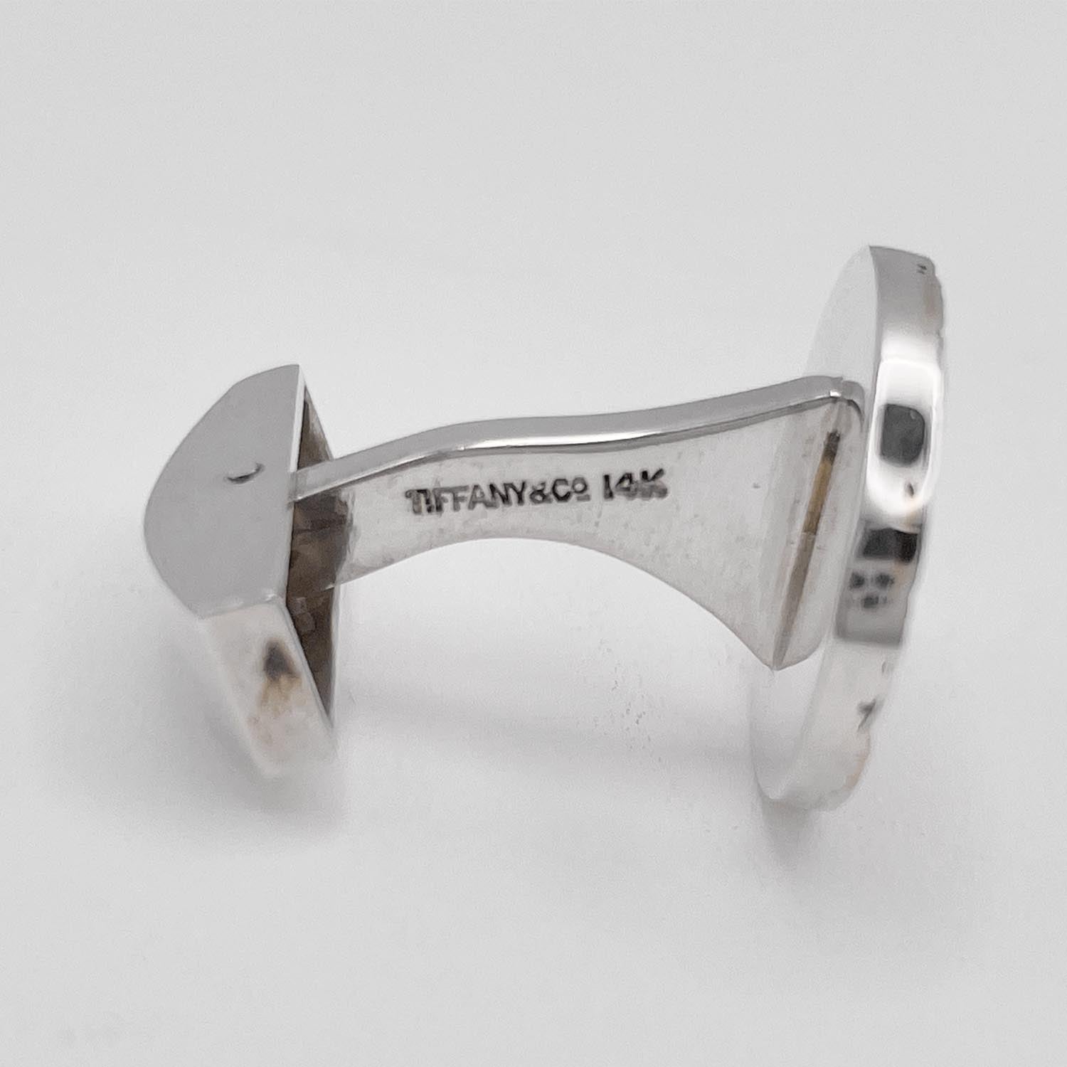 Tiffany&Co. ティファニー カフス コンビ 14KYG/STERLING シルバー メンズ