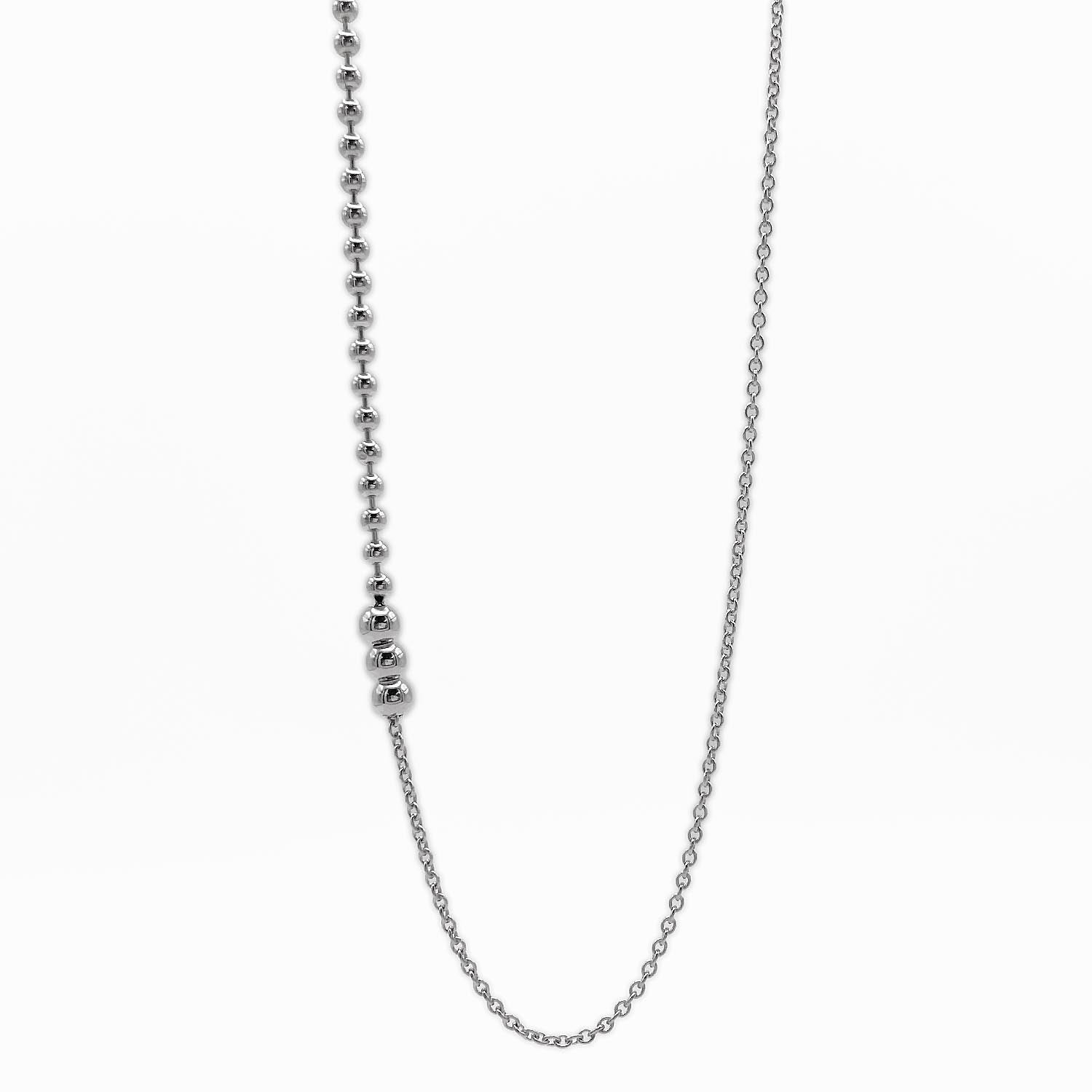 Tiffany&Co. ティファニー ミックスビーズ シルバー AG925 ネックレス