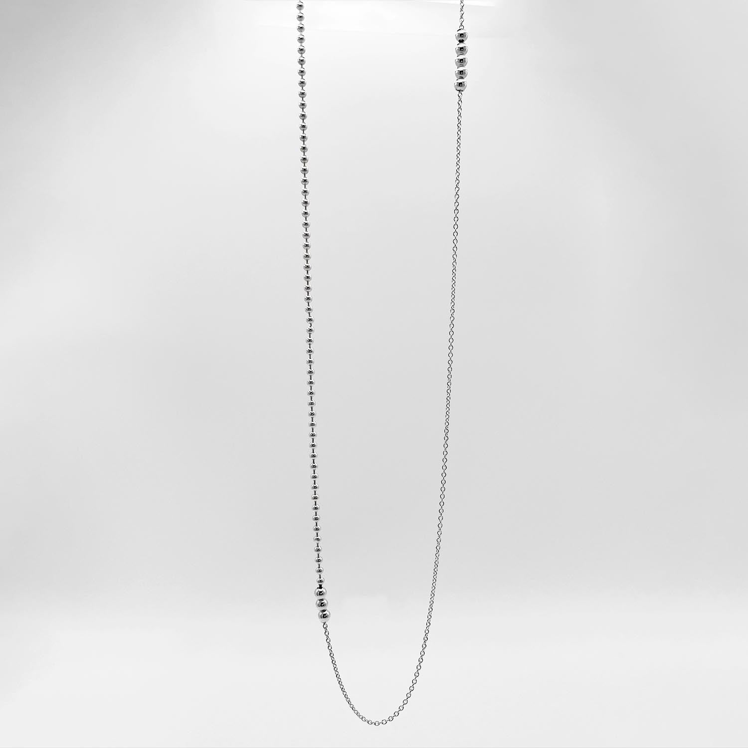 Tiffany&Co. ティファニー ミックスビーズ シルバー AG925 ネックレス