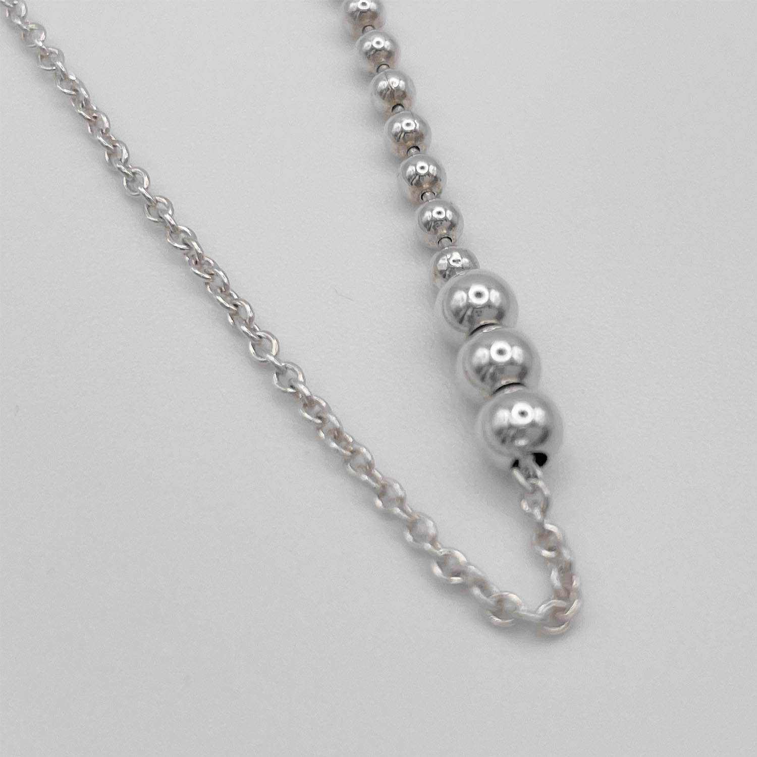Tiffany&Co. ティファニー ミックスビーズ シルバー AG925 ネックレス