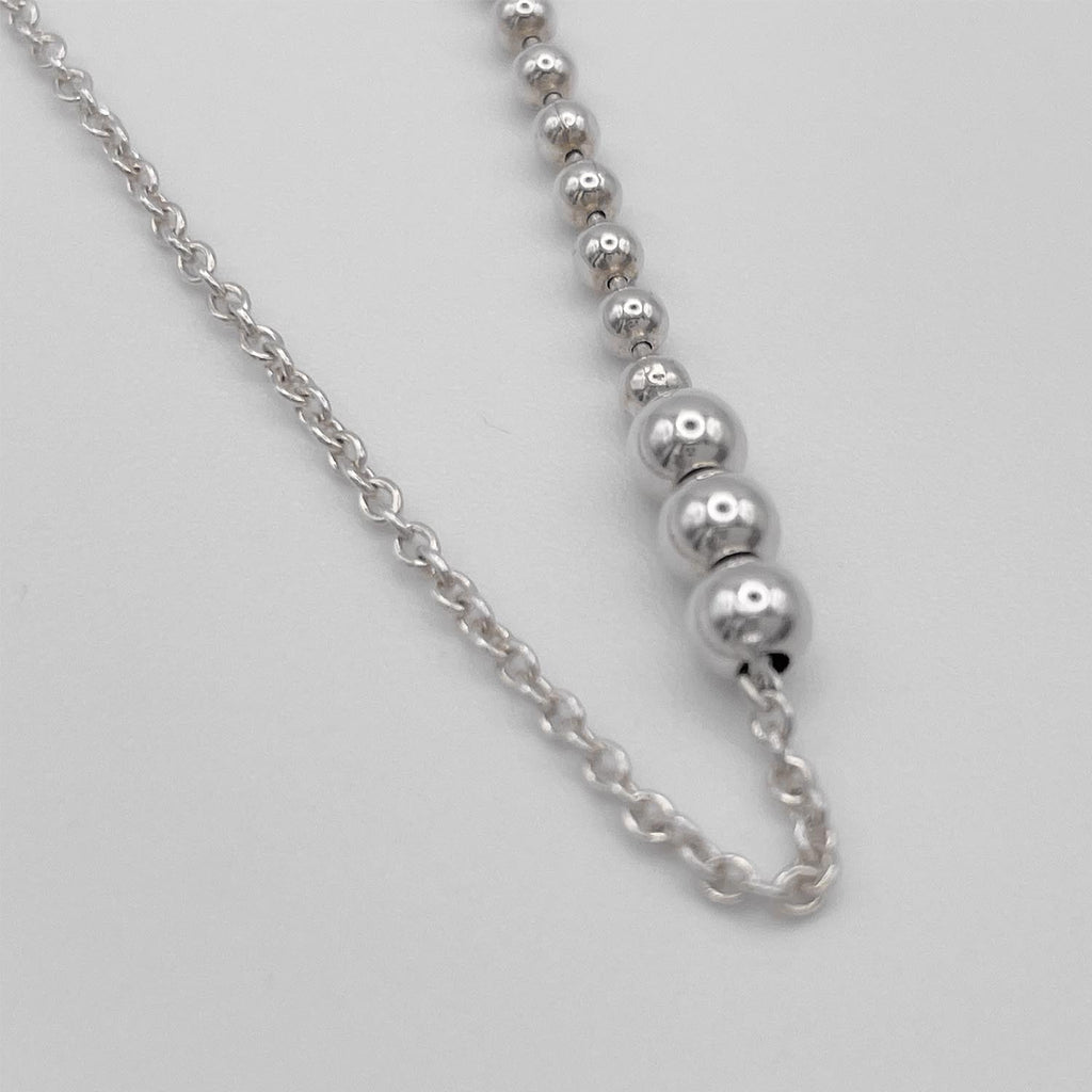 Tiffany&Co. ティファニー ミックスビーズ シルバー AG925 ネックレス