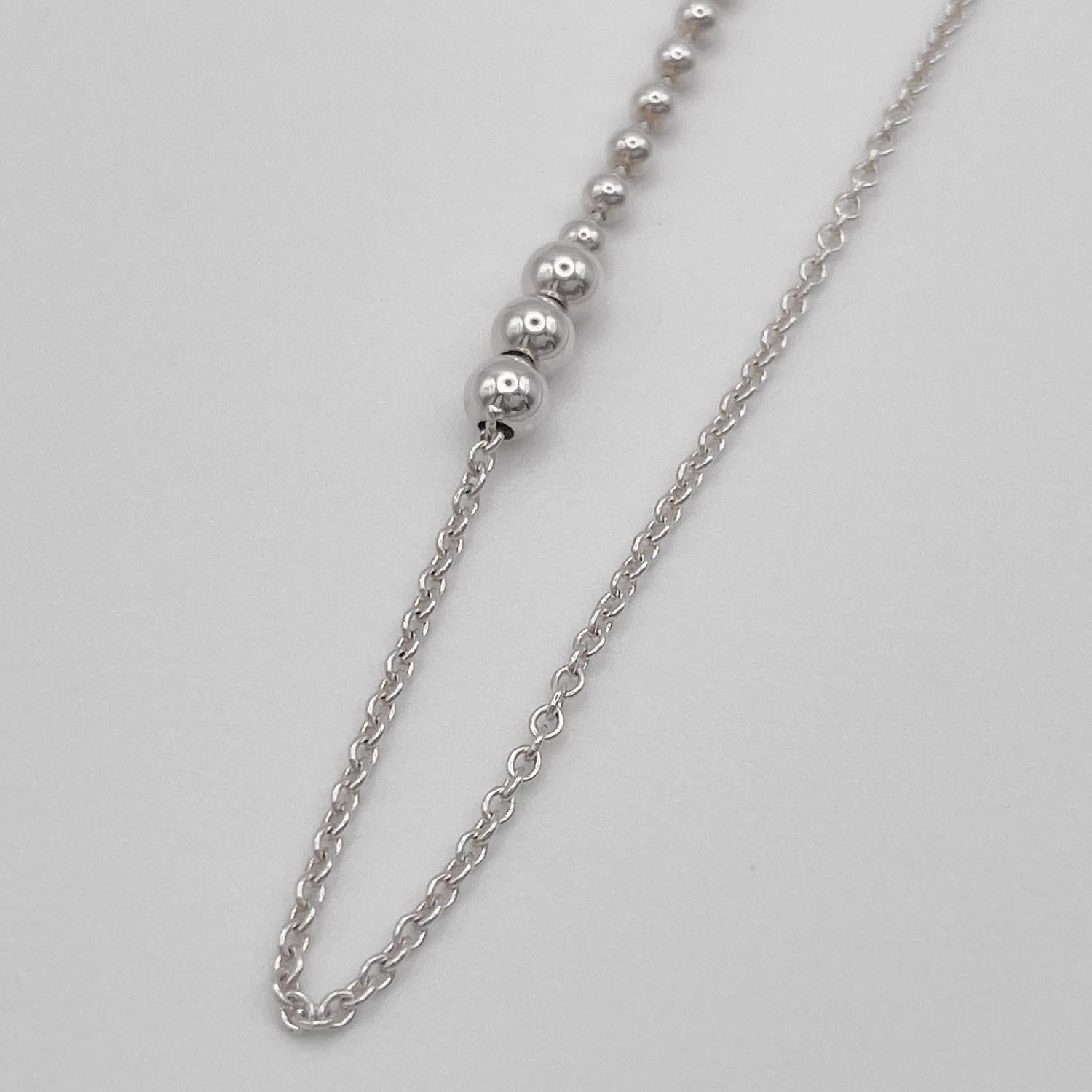 Tiffany&Co. ティファニー ミックスビーズ シルバー AG925 ネックレス