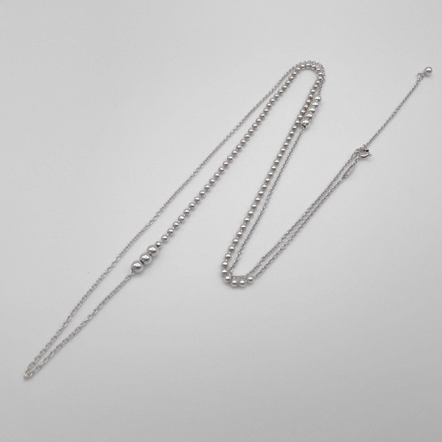 Tiffany&Co. ティファニー ミックスビーズ シルバー AG925 ネックレス