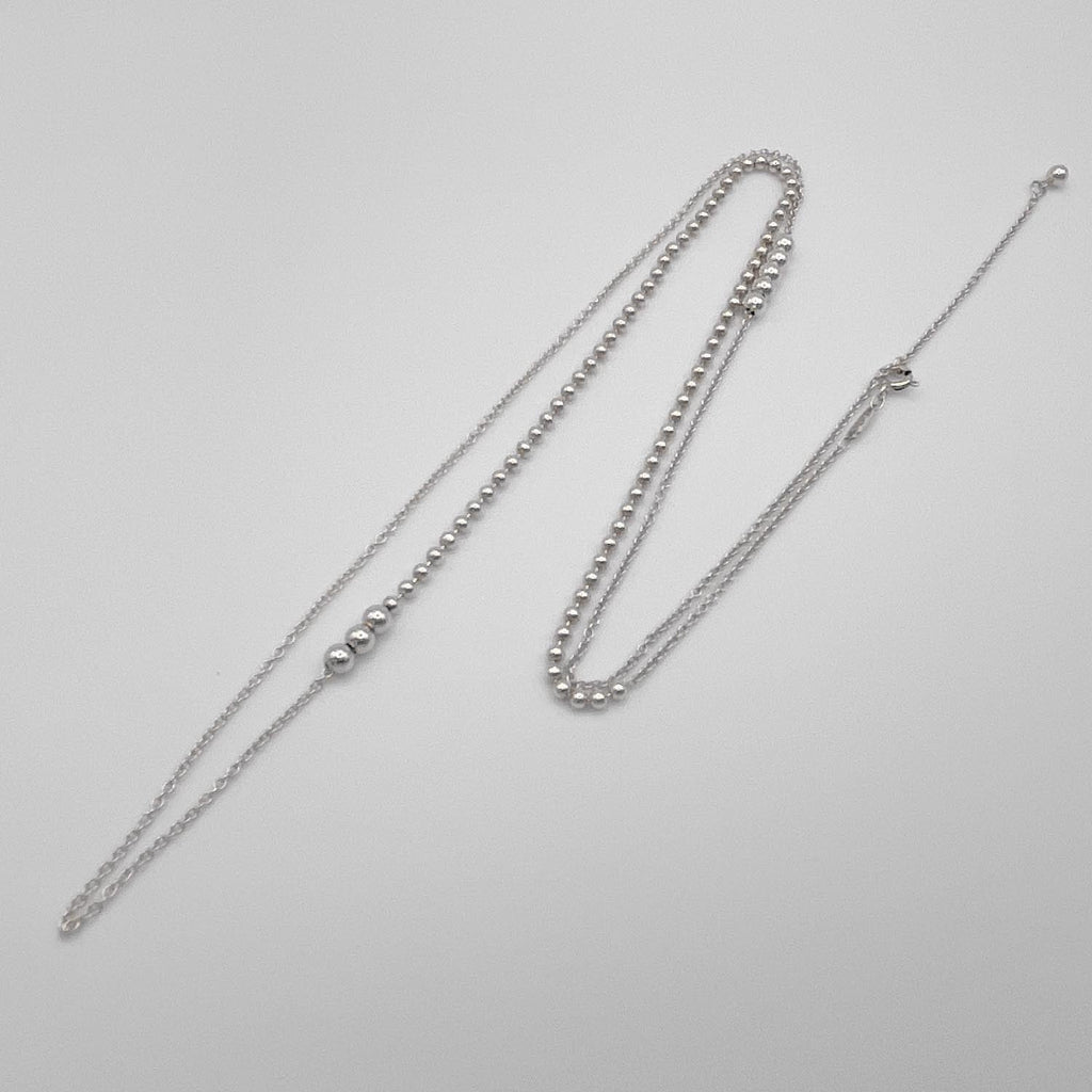 Tiffany&Co. ティファニー ミックスビーズ シルバー AG925 ネックレス