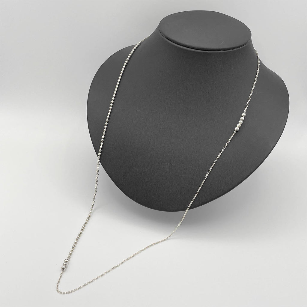 Tiffany&Co. ティファニー ミックスビーズ シルバー AG925 ネックレス