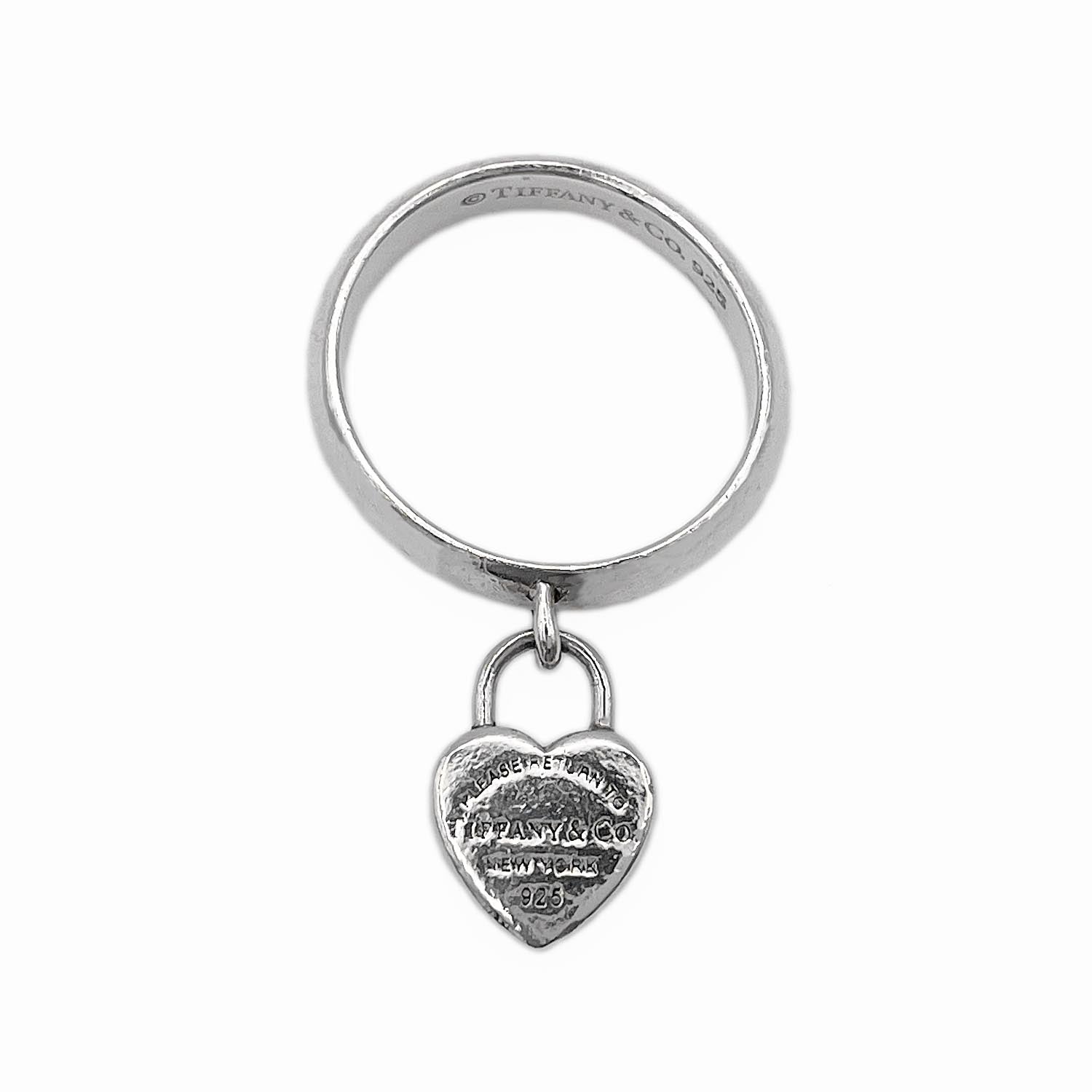 Tiffany&Co. ティファニー リング 10号 リターントゥ ハートロック SV925