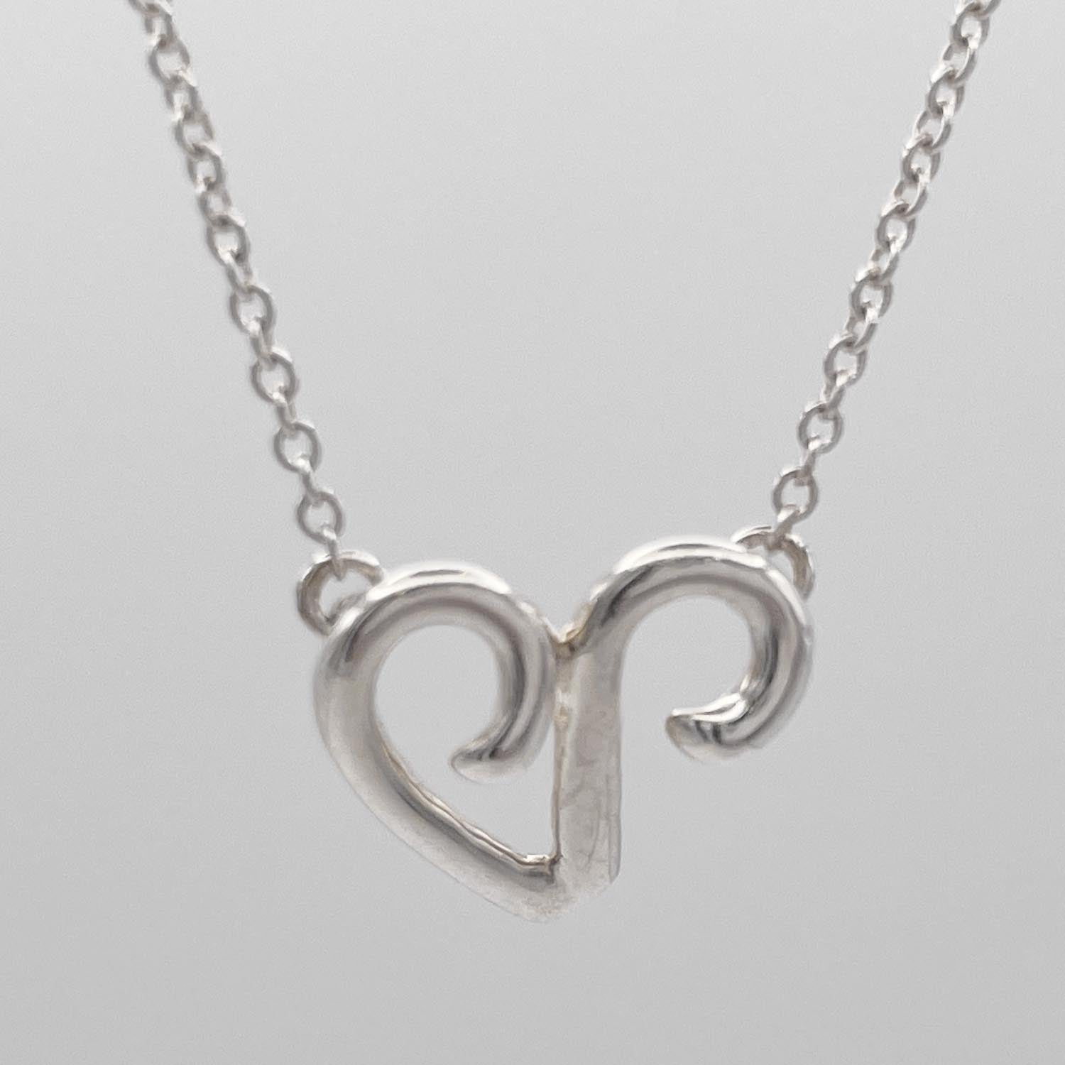 Tiffany&Co. ティファニー ネックレス パロマ・ピカソ ヤギ座 SV925 シルバー くるくる