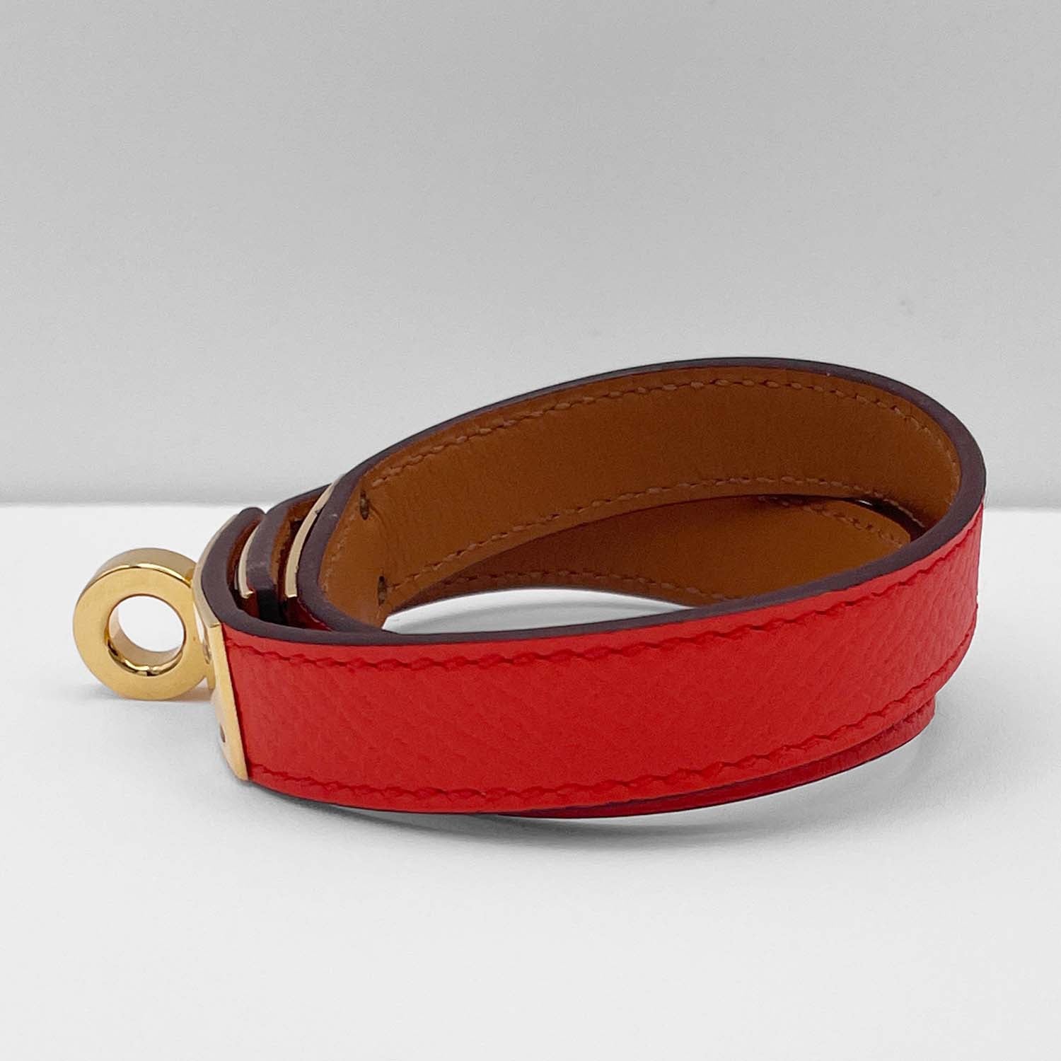 HERMES エルメス ブレスレット 15.5cm ミニ・ケリー ドゥブルトゥール バングル  2015年製