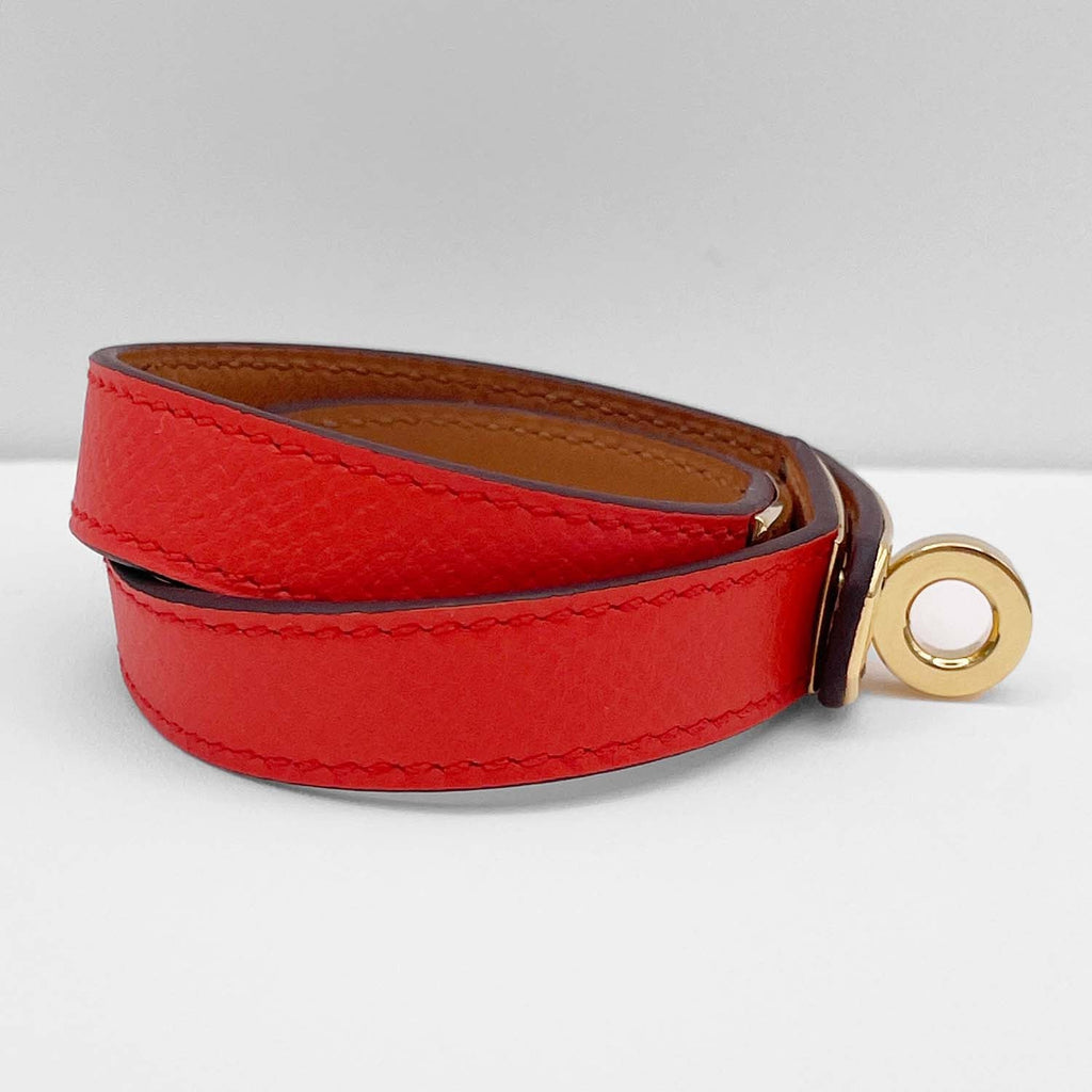HERMES エルメス ブレスレット 15.5cm ミニ・ケリー ドゥブルトゥール バングル  2015年製