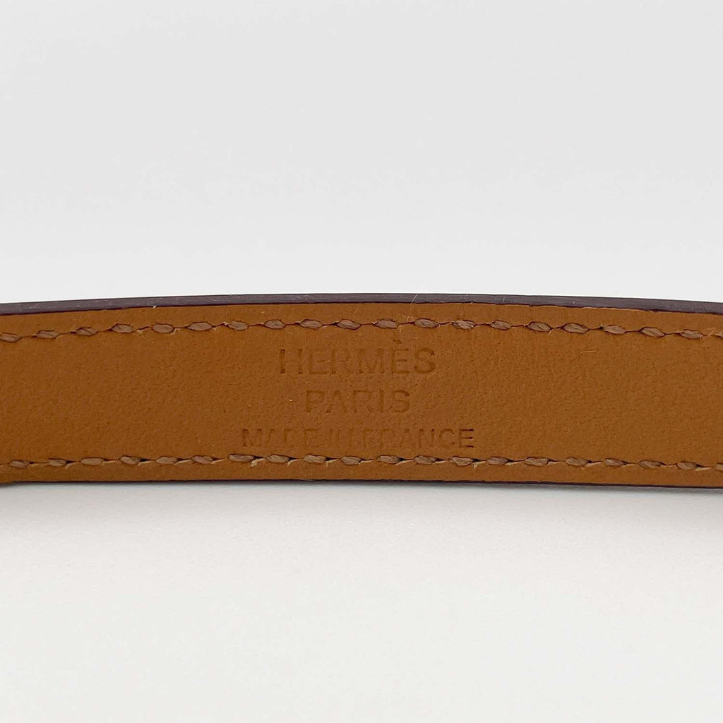 HERMES エルメス ブレスレット 15.5cm ミニ・ケリー ドゥブルトゥール バングル  2015年製