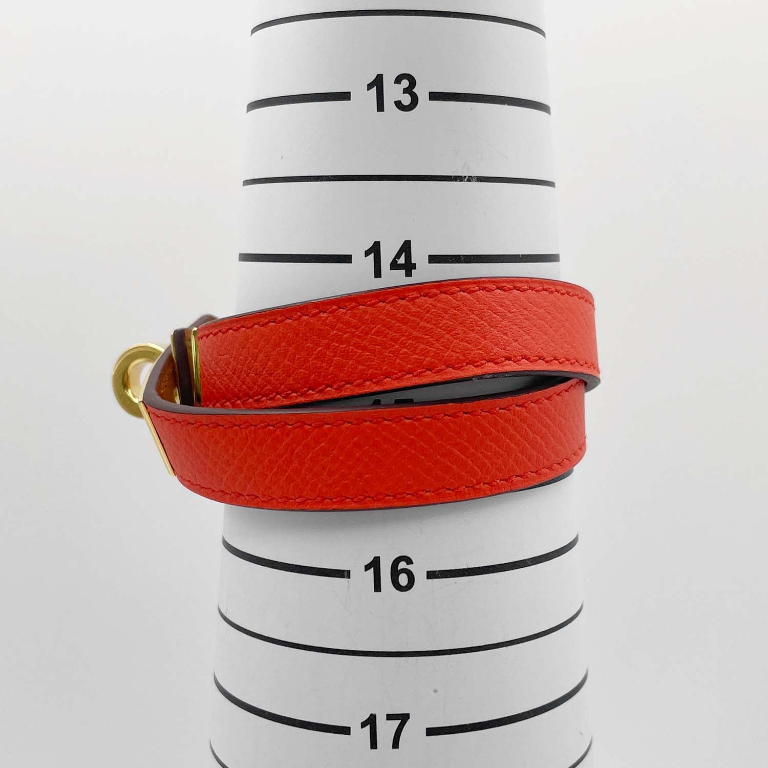 HERMES エルメス ブレスレット 15.5cm ミニ・ケリー ドゥブルトゥール バングル  2015年製