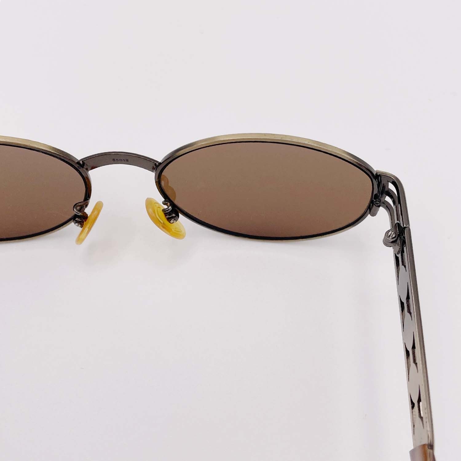 FENDI フェンディ ロゴ サングラス アンティークブロンズ/トータス ヴィンテージ