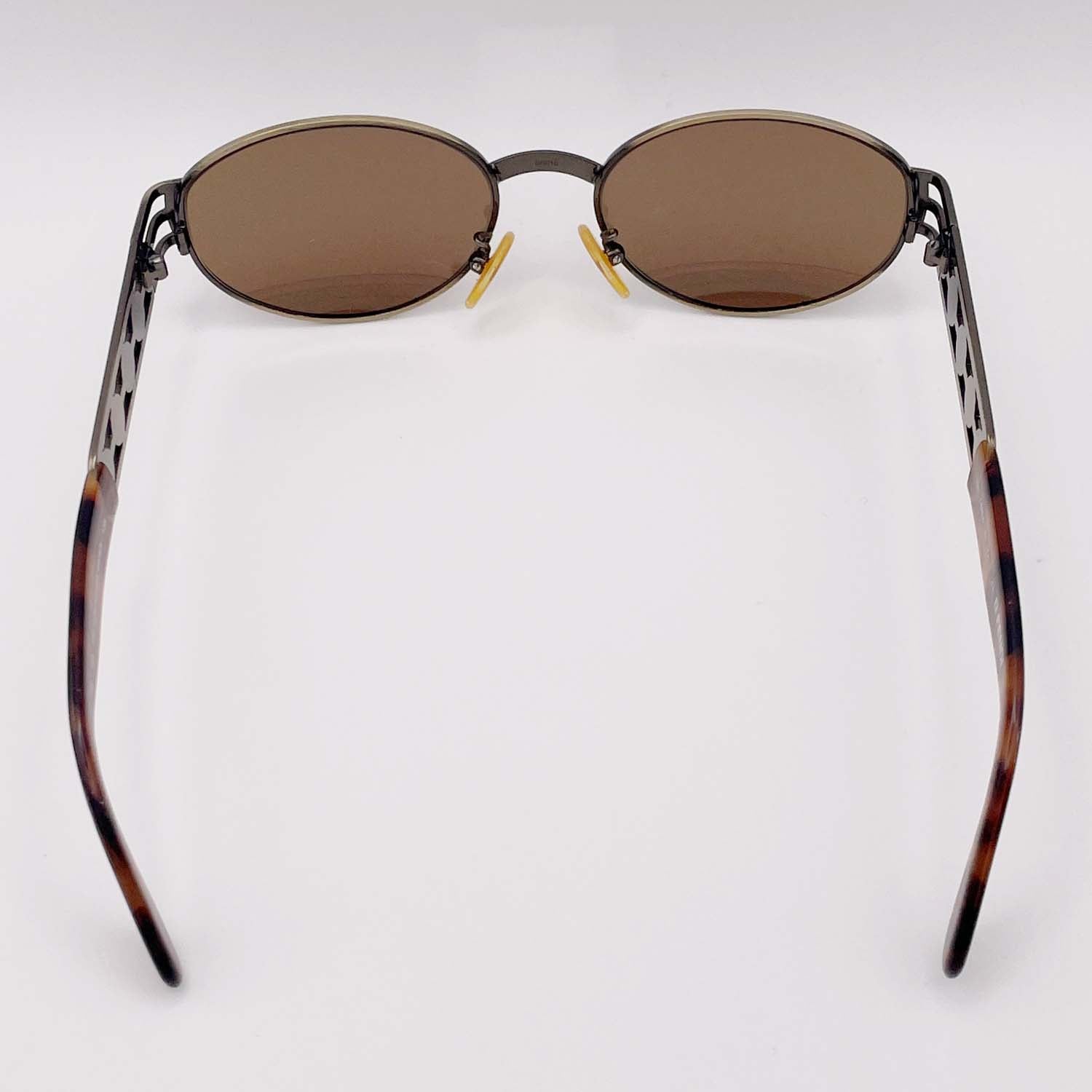 FENDI フェンディ ロゴ サングラス アンティークブロンズ/トータス ヴィンテージ