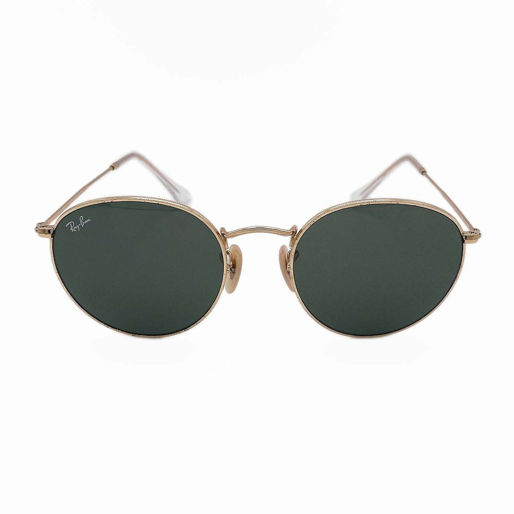RayBan レイバン サングラス RB3447 ROUND METAL ラウンドメタル ゴールドG-15