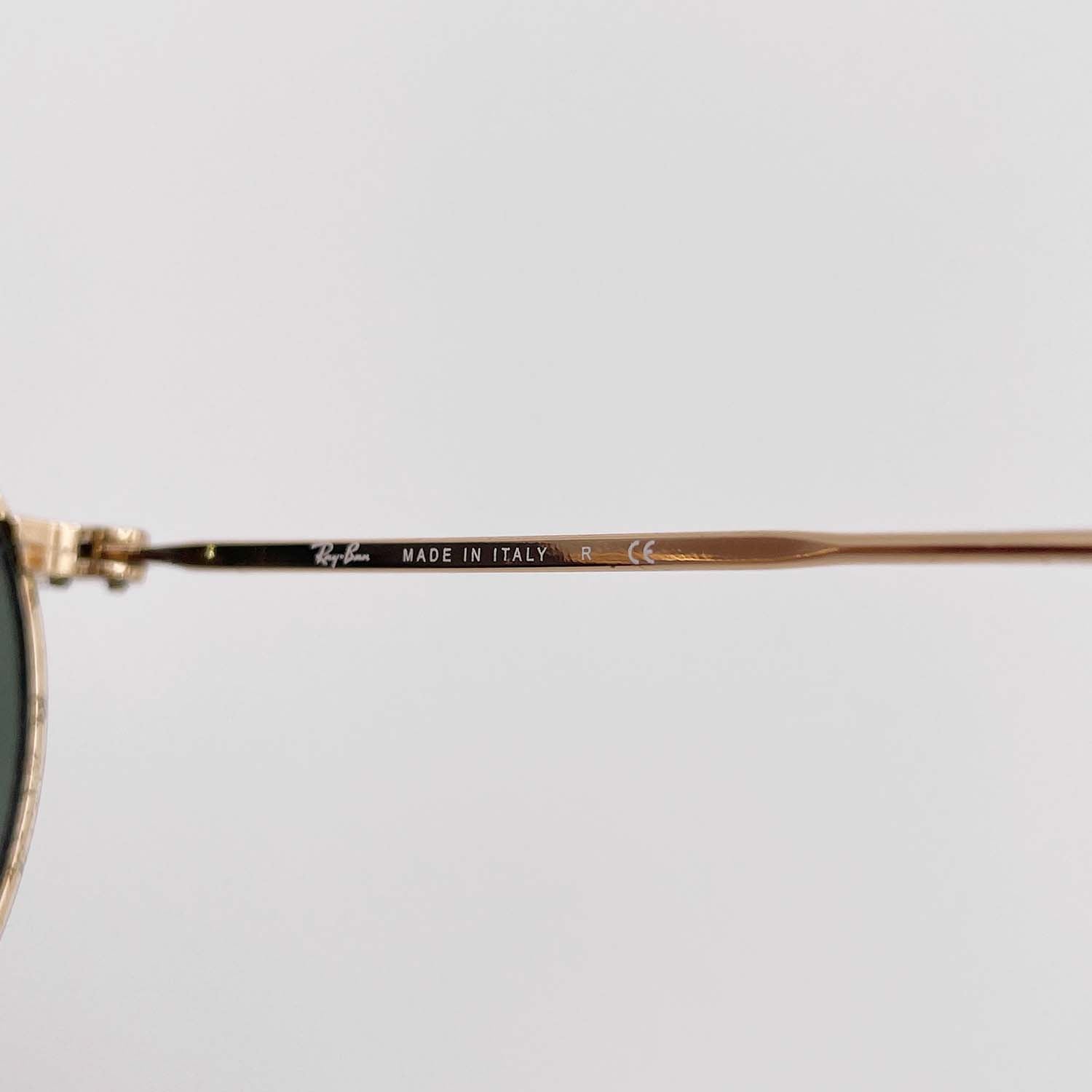 RayBan レイバン サングラス RB3447 ROUND METAL ラウンドメタル ゴールドG-15
