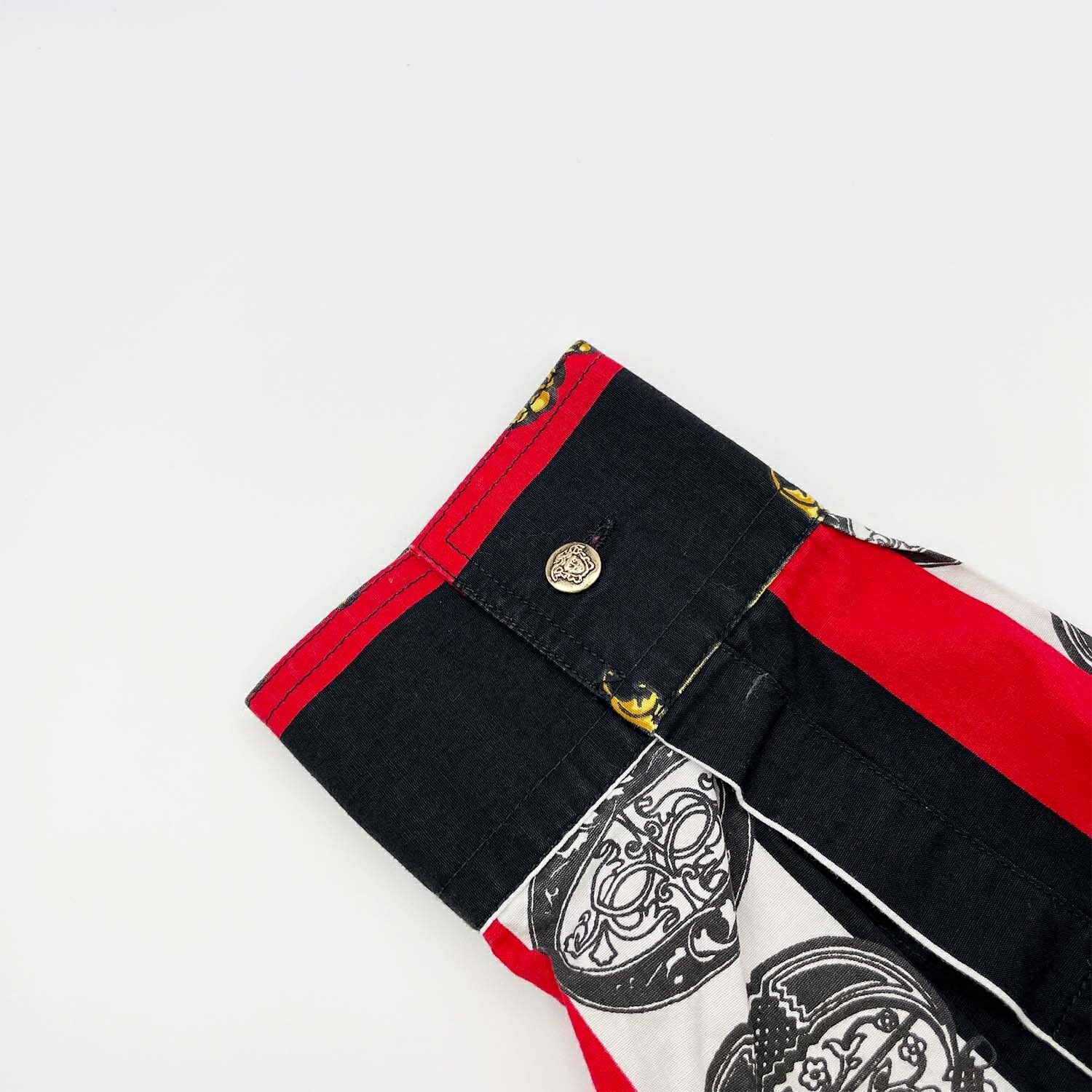 VERSACE JEANS ヴェルサーチェ Mサイズ シャツ 長袖 メドゥーサ釦