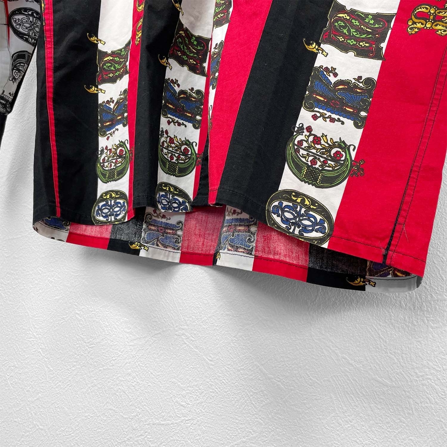 VERSACE JEANS ヴェルサーチェ Mサイズ シャツ 長袖 メドゥーサ釦