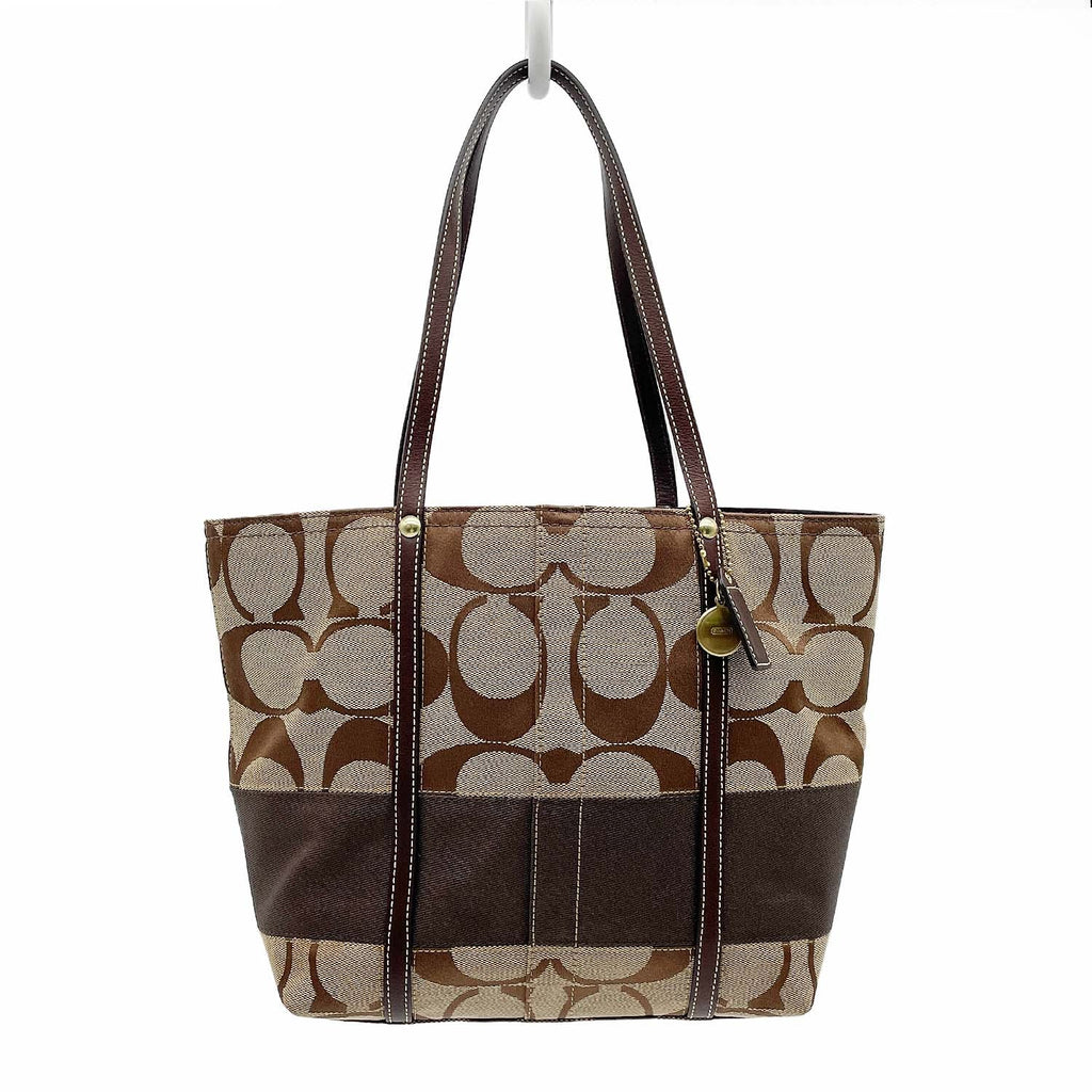 COACH コーチ トートバッグ F11098 シグネチャー C柄 キャンバス