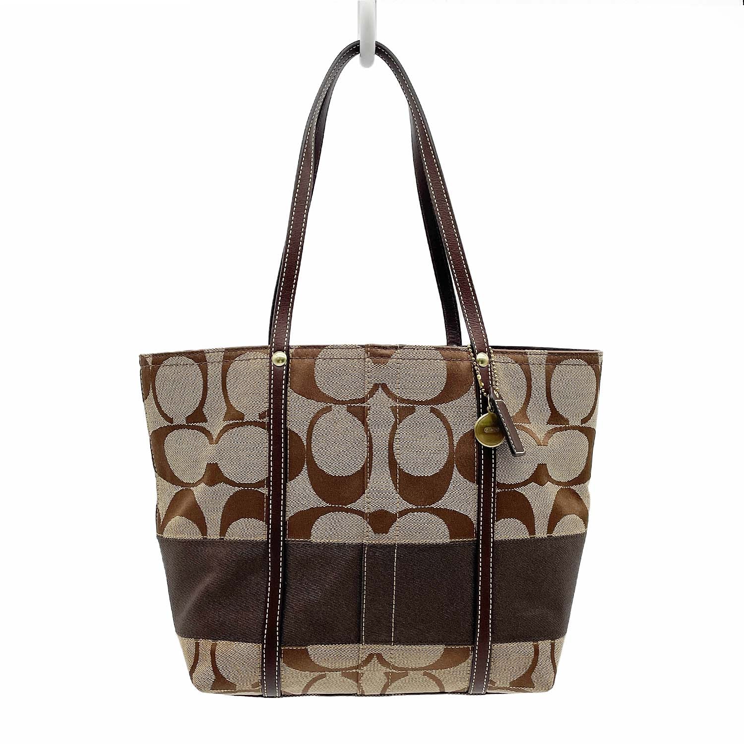 COACH コーチ トートバッグ F11098 シグネチャー C柄 キャンバス
