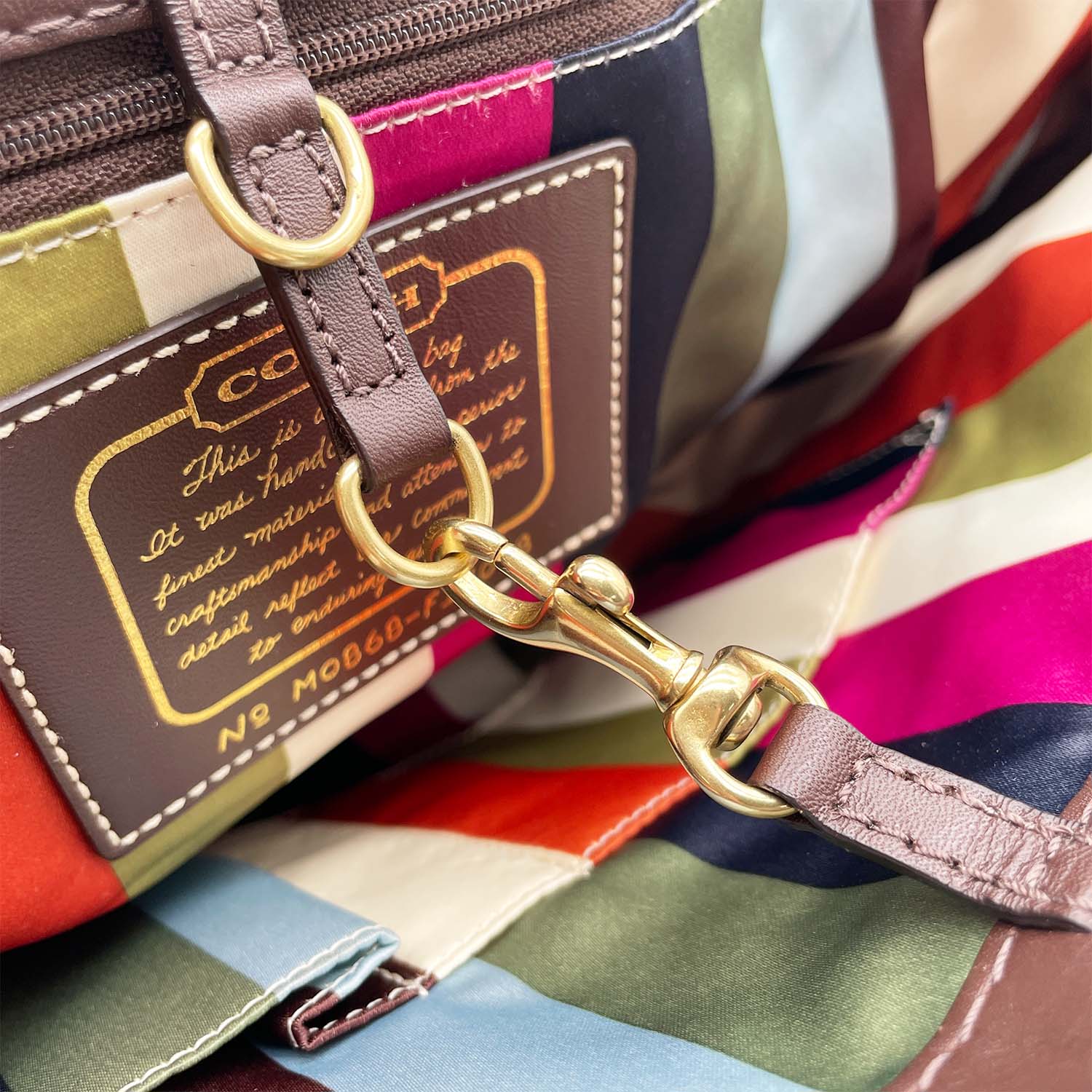 COACH コーチ トートバッグ F11098 シグネチャー C柄 キャンバス